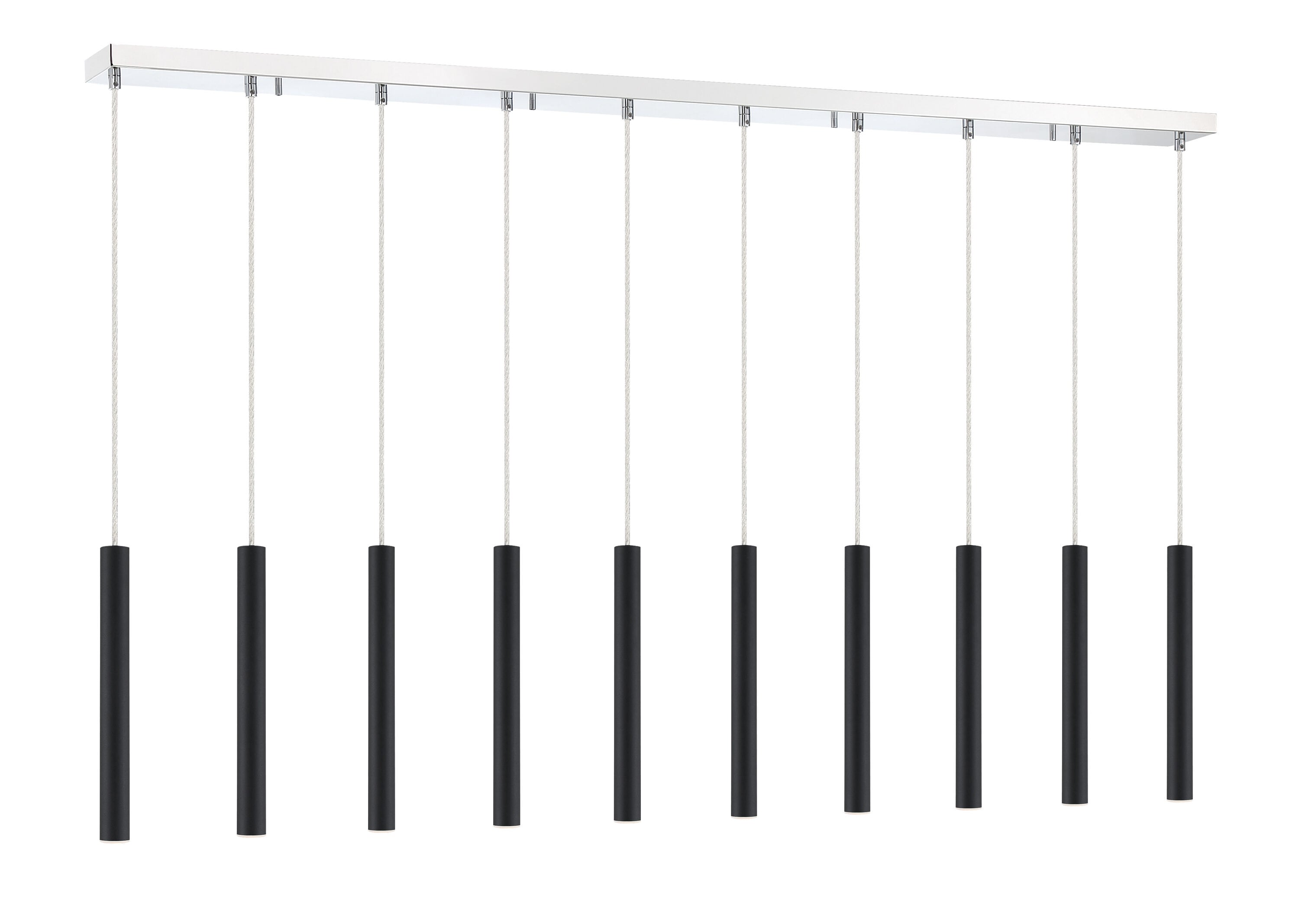 Z-Lite 917MP12-MB-LED-10LCH Pool-Table-Lighting - View #3