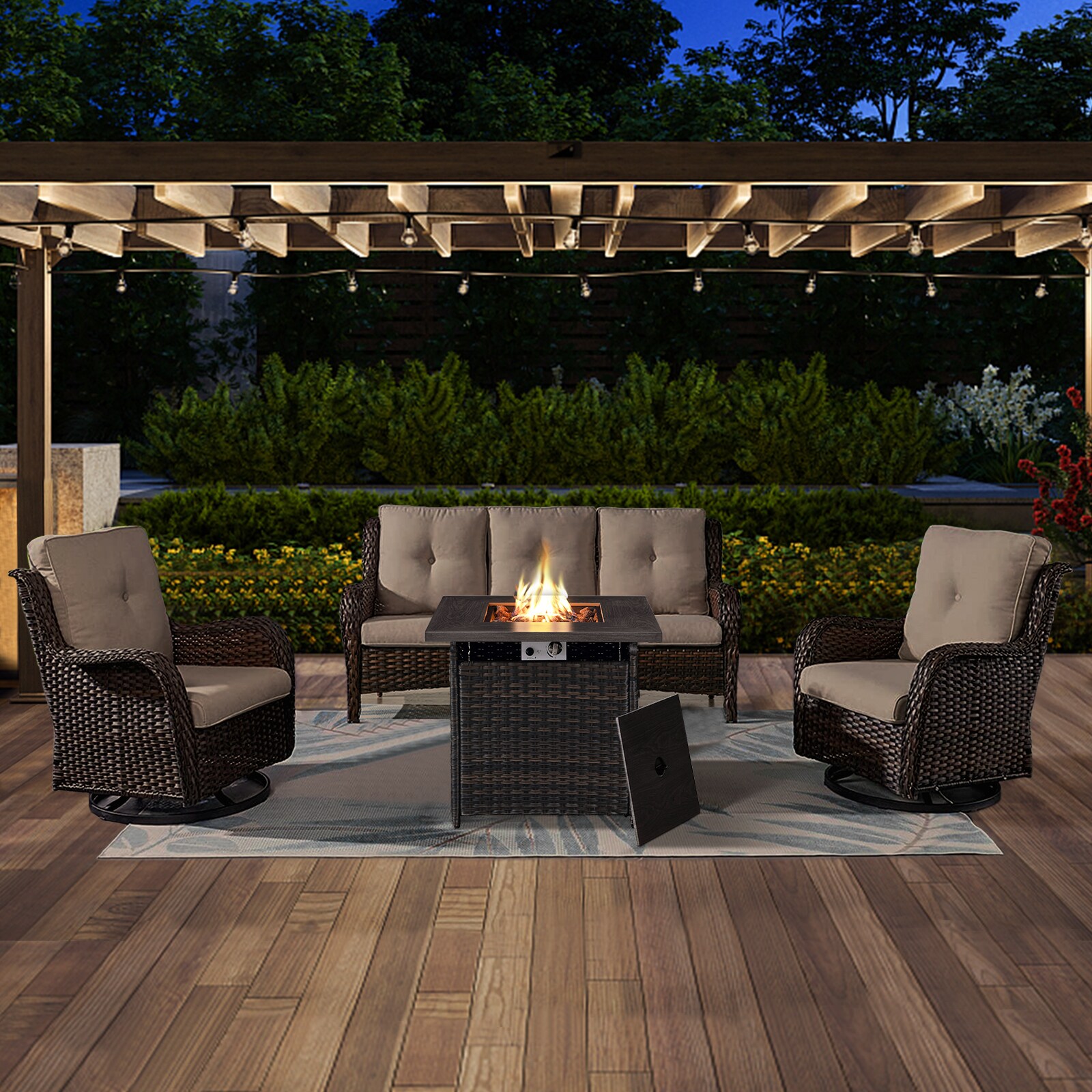 Rilyson FS013023098-3 Patio-Conversation-Sets - View #2