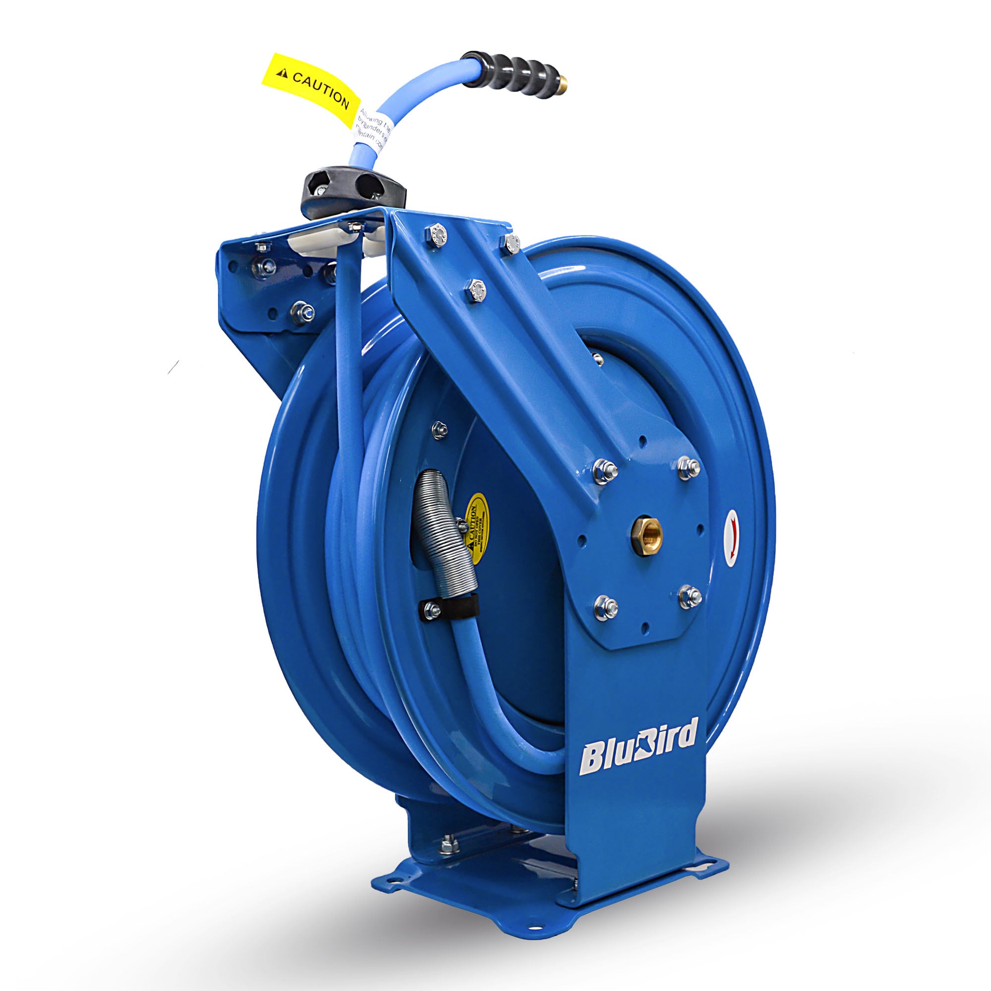 BluBird BluBird 1/2 x 50′ Dual Arm Hose Reel Durable pneumatic hose reel ideal for automotive and industrial tasks. Mountable design, brass swivel joints and non-snag rollers make it a top choice. BBRDA1250 Sansujyuku sansujyuku.com