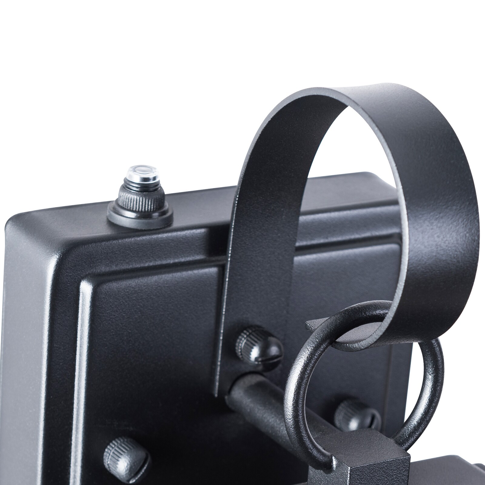 Matte Black Dimmable Outdoor Wall Sconce with Clear Glass