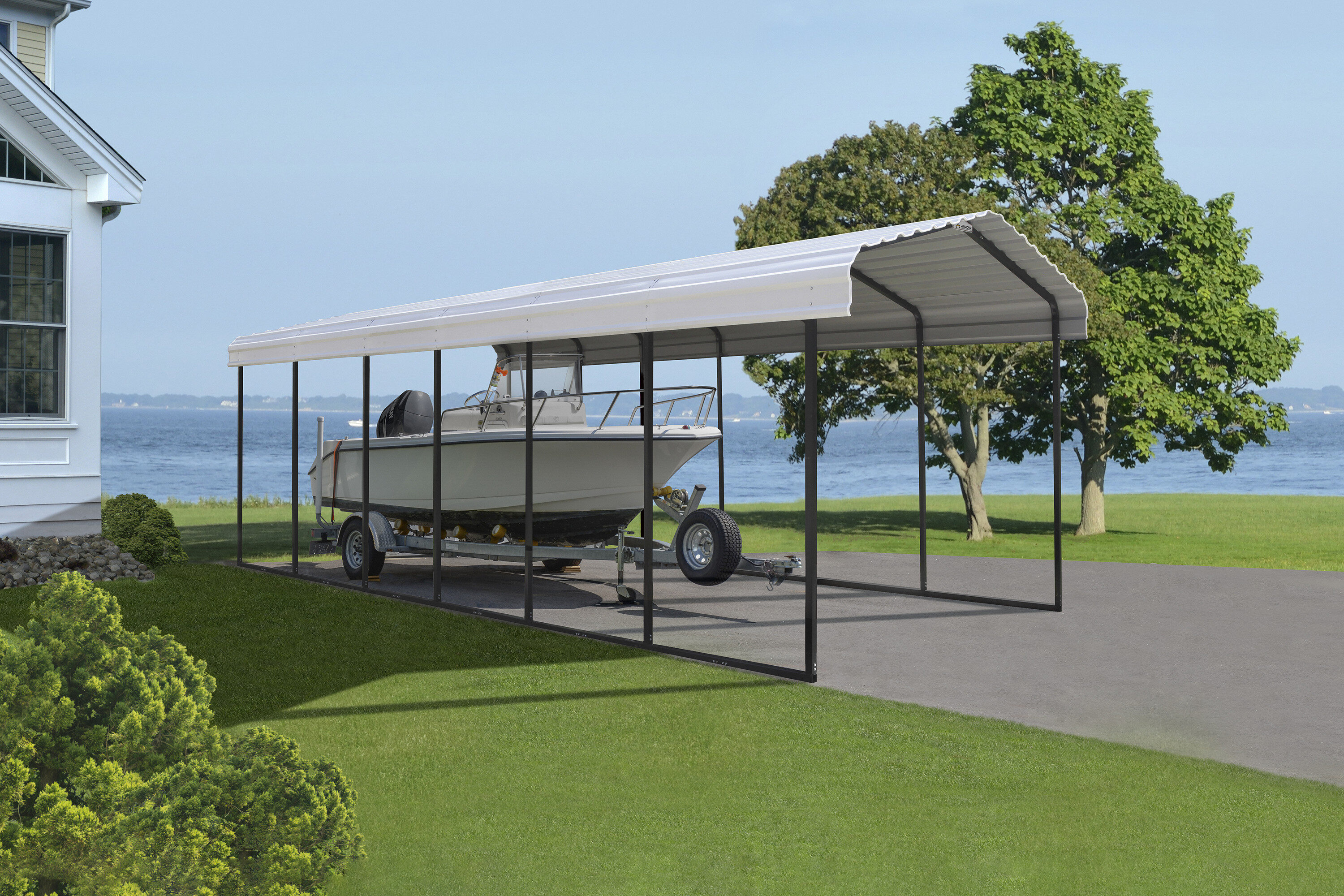 Arrow CPH102909 Carport-Covers - View #10