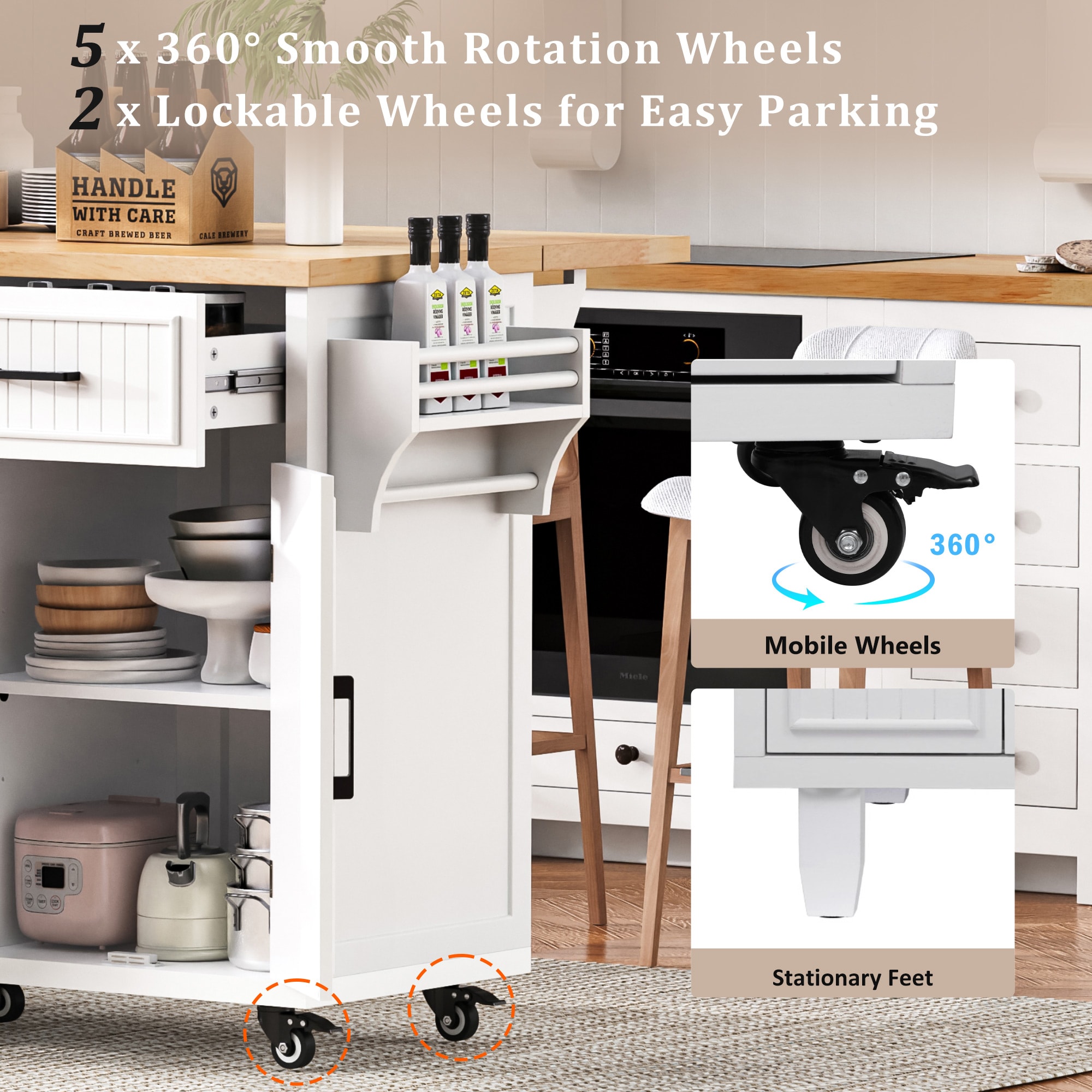 SINOFURN SYB260086WT Kitchen-Furniture - View #9