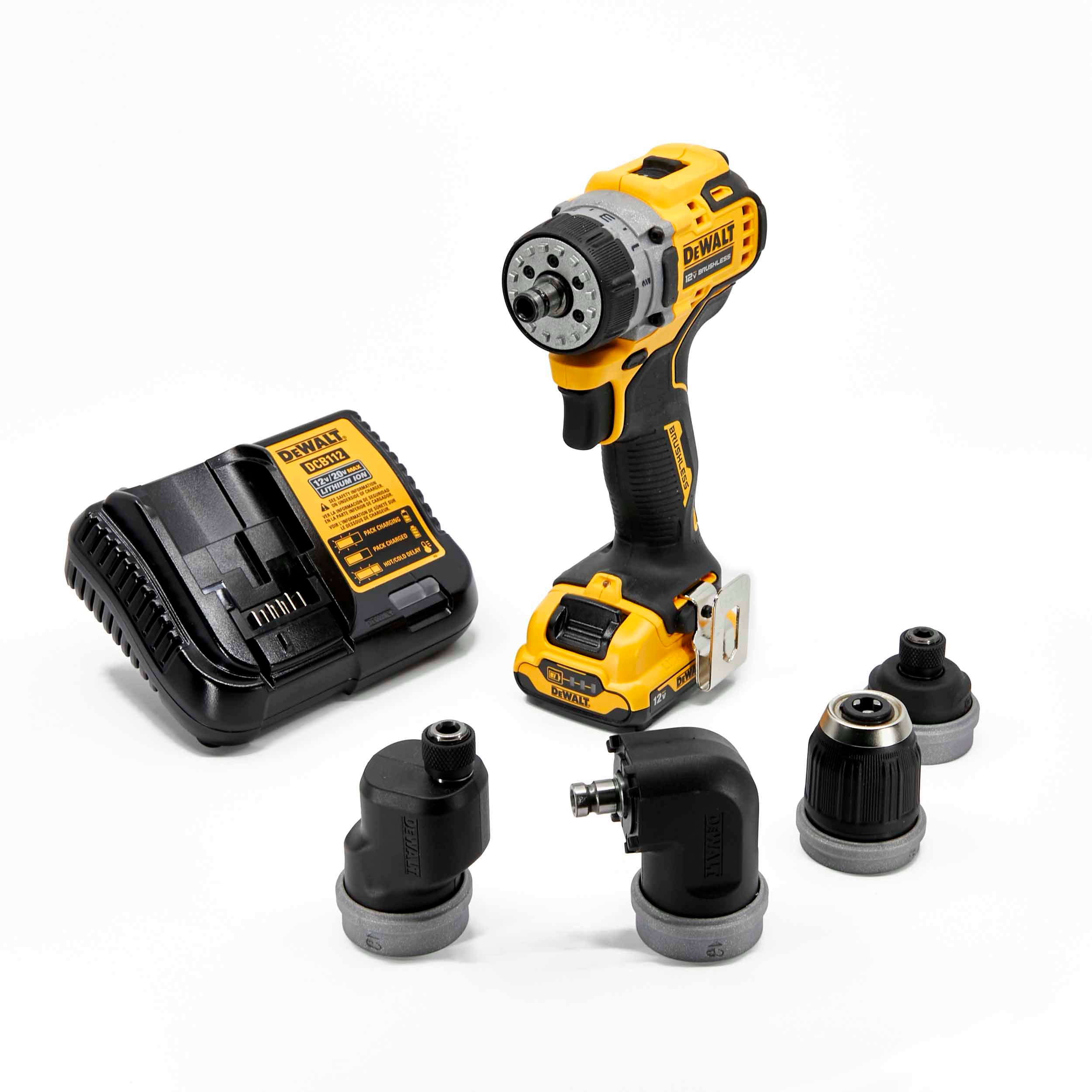 Nieuwheid groei Componeren DEWALT Xtreme 5-In-1 12-volt Max 3/8-in Brushless Cordless Drill(1 Li-ion  Battery Included and Charger Included) in the Drills department at Lowes.com