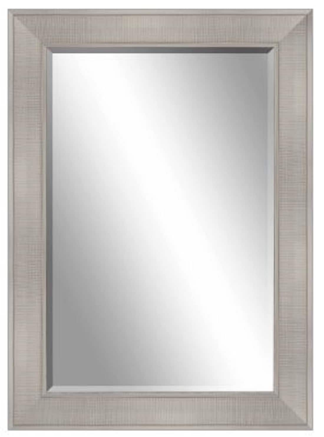 Style Selections Beveled Wall Mirror - Silver - 32 L x 26 W - Each