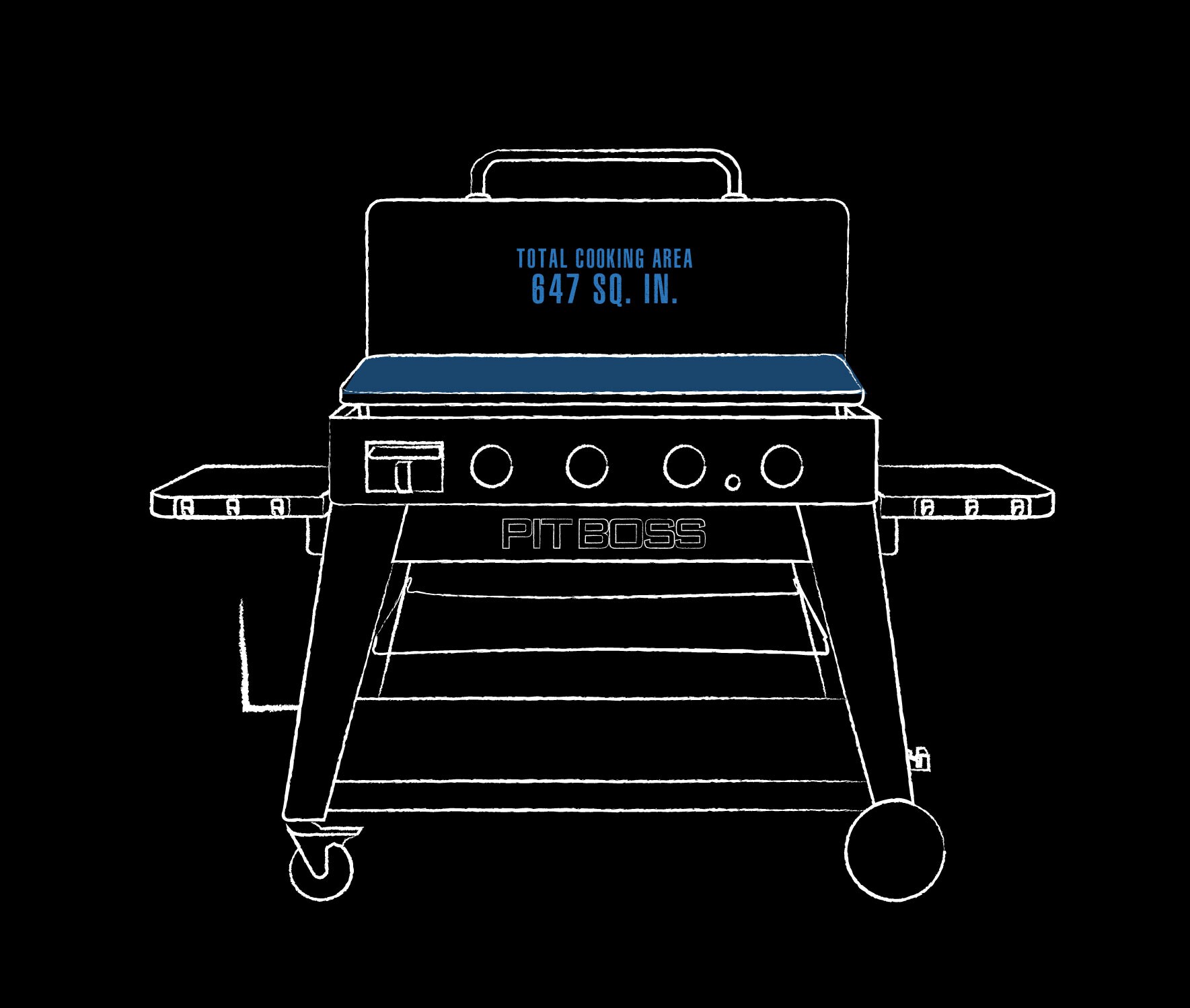 Pit Boss 10782 Flat-Top-Grills - View #16