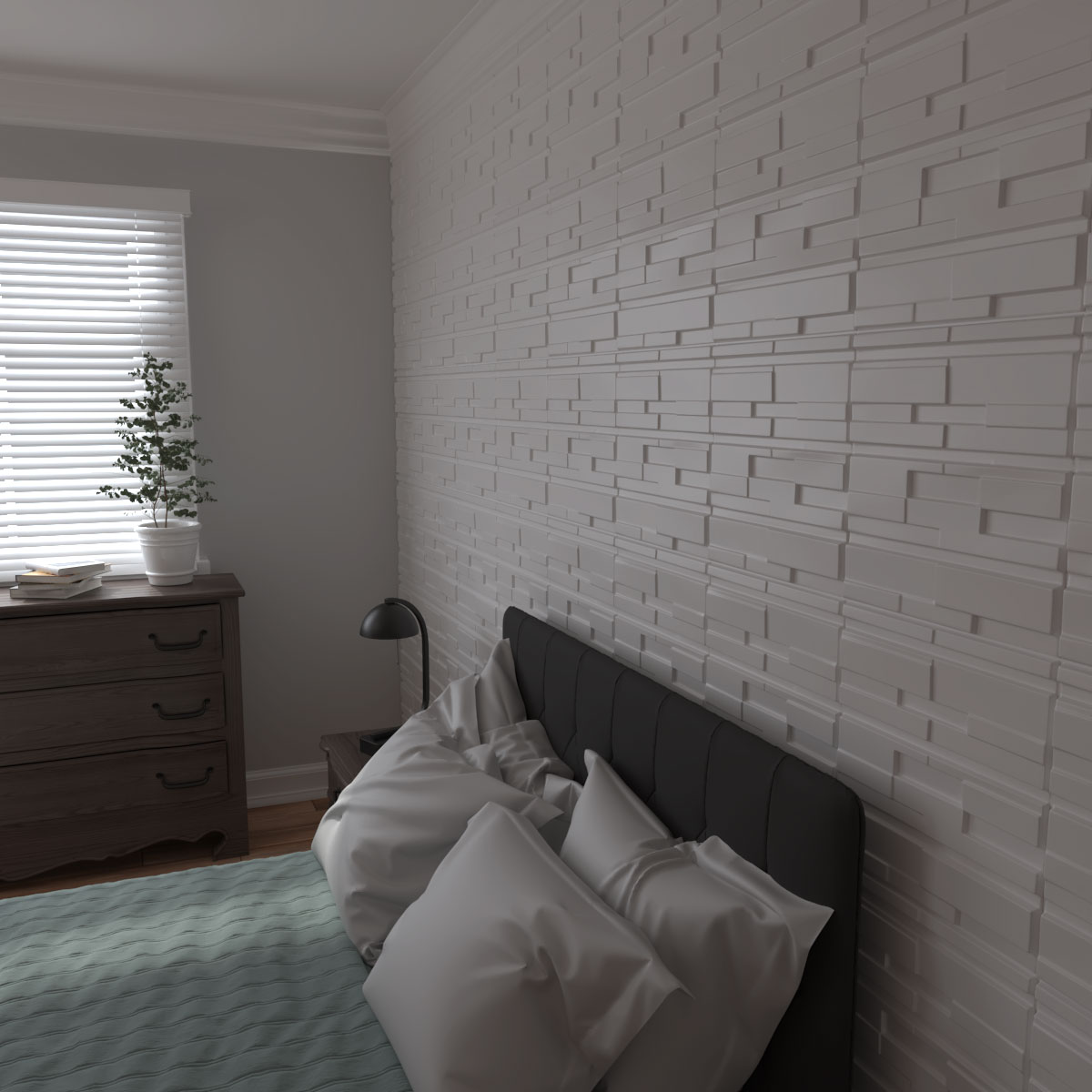 Ekena Millwork WP20X20OBWH Wall-Panels - View #11
