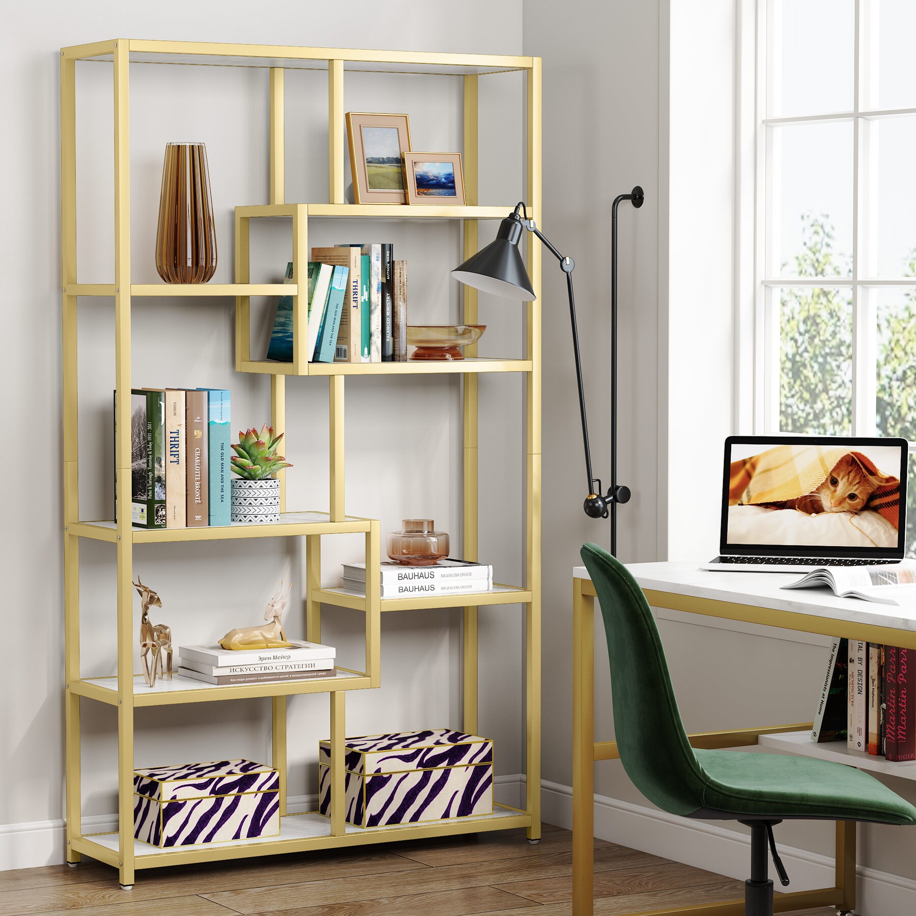 Tribesigns HOGA-F1615 bookcases - View #3