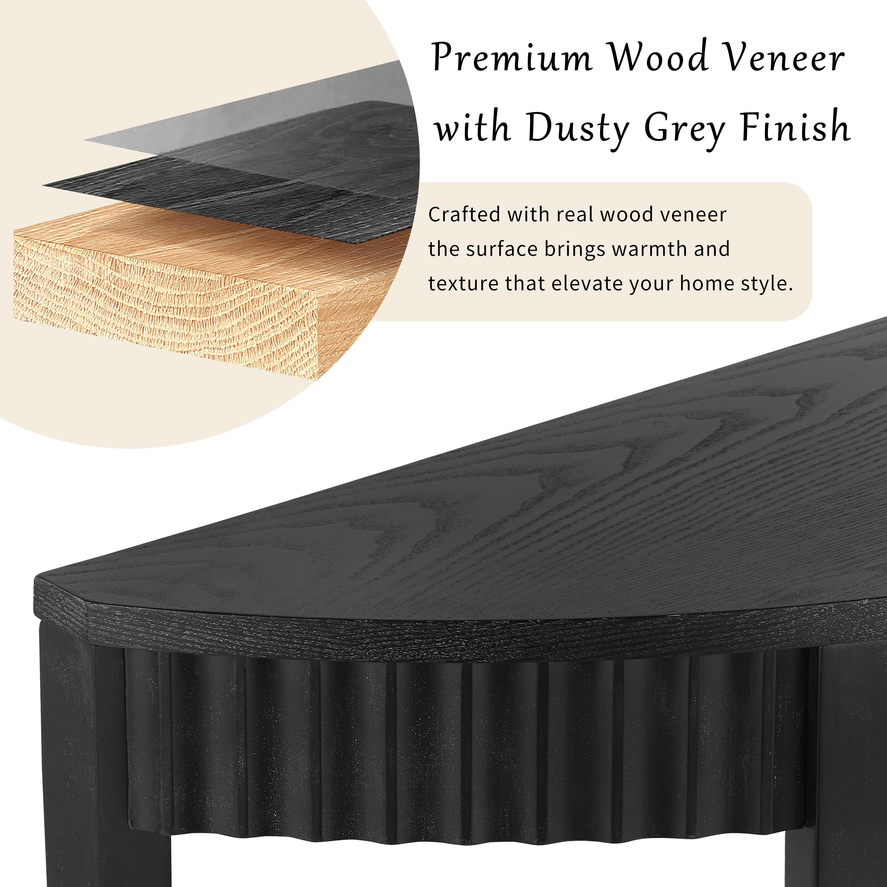 ModernLuxe N760P285986B Console-Sofa-Tables - View #2