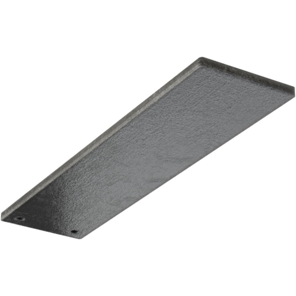 Ekena Millwork BKTM03X12LOASV Logan Hidden 12-in x 3-in x 0.25-in Gray Steel Mounting bracket