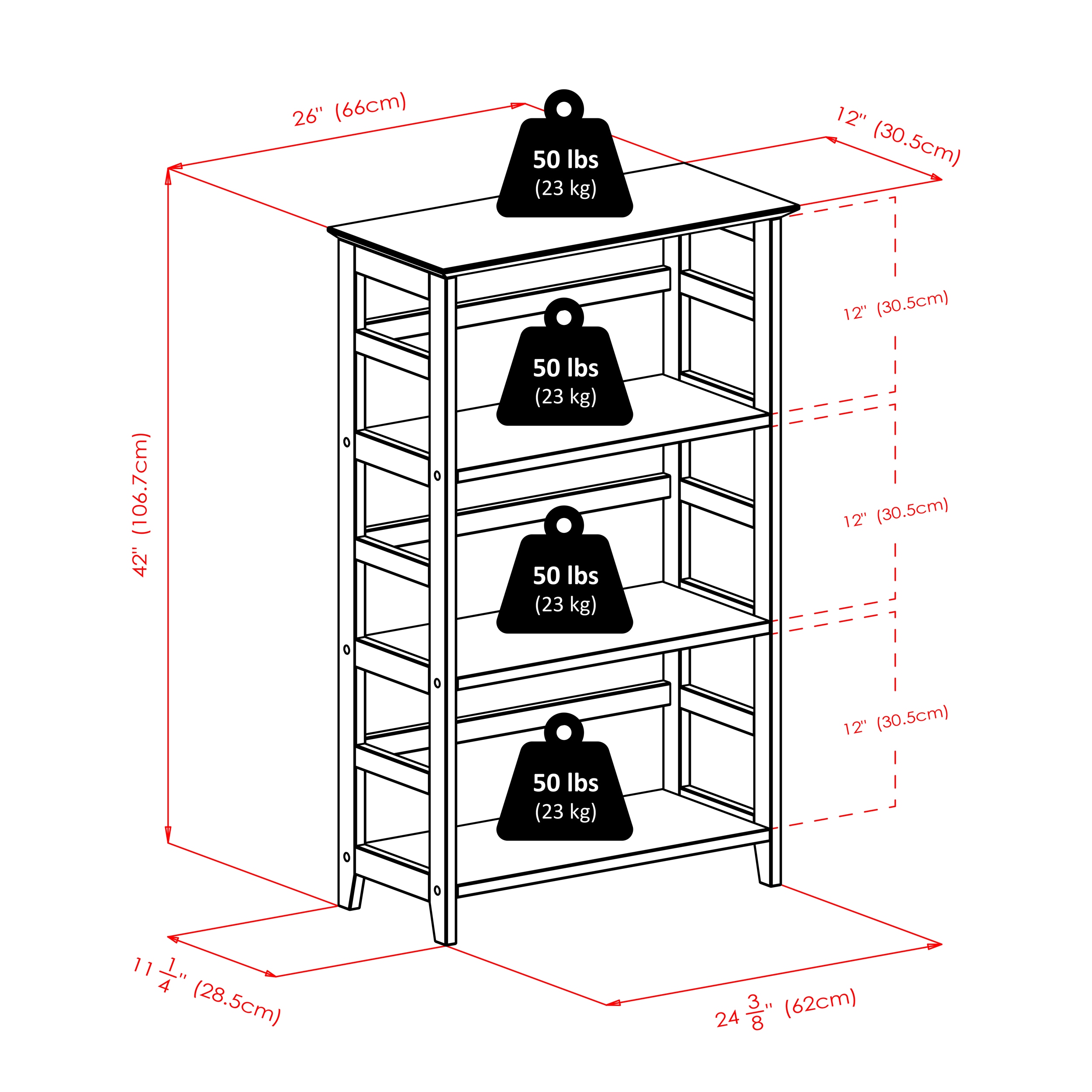 Winsome Wood 99342 bookcases - View #8
