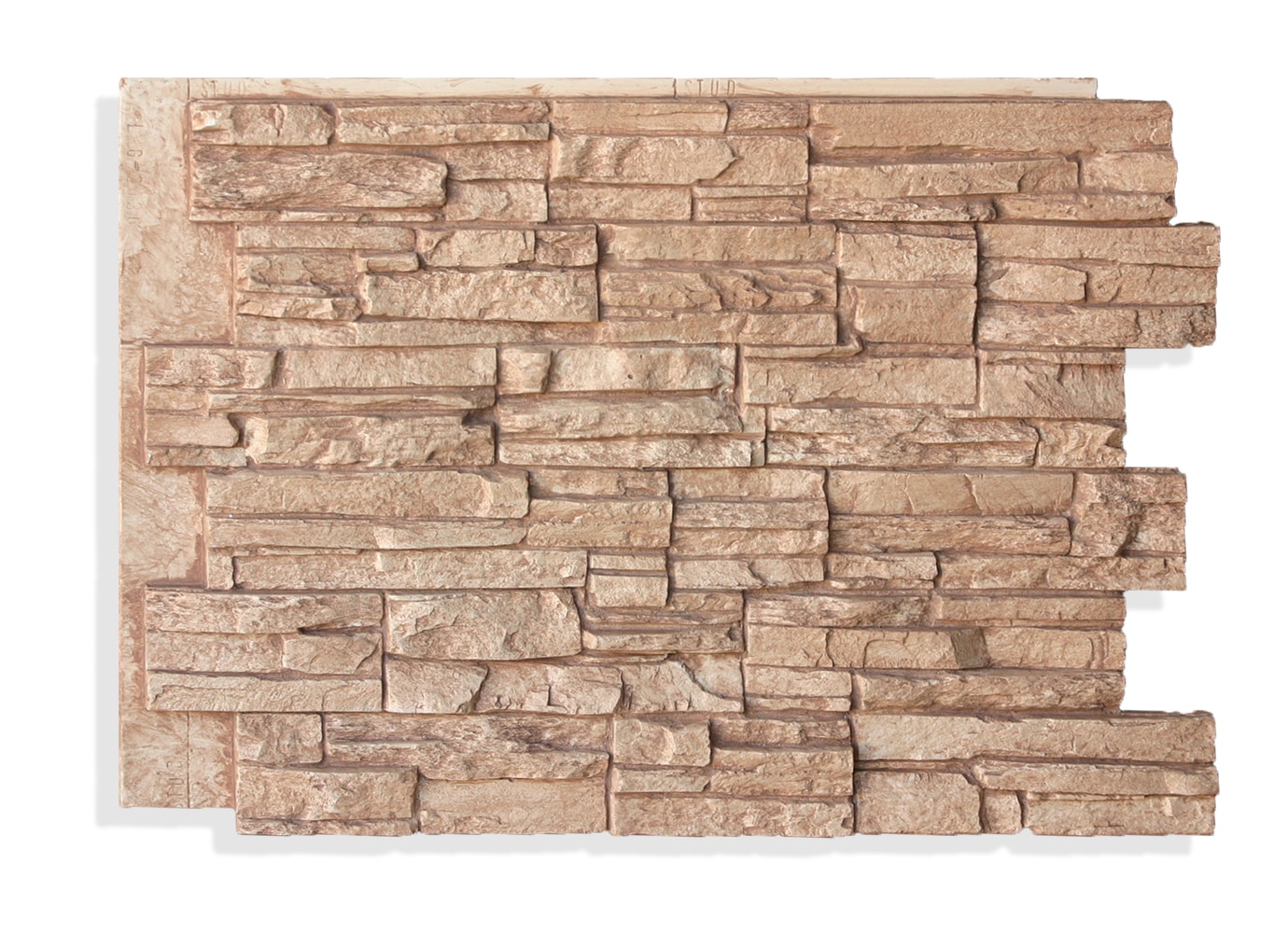 Antico Elements Faux Stone Panels 5.9-sq ft Clay Faux Stone Veneer at ...