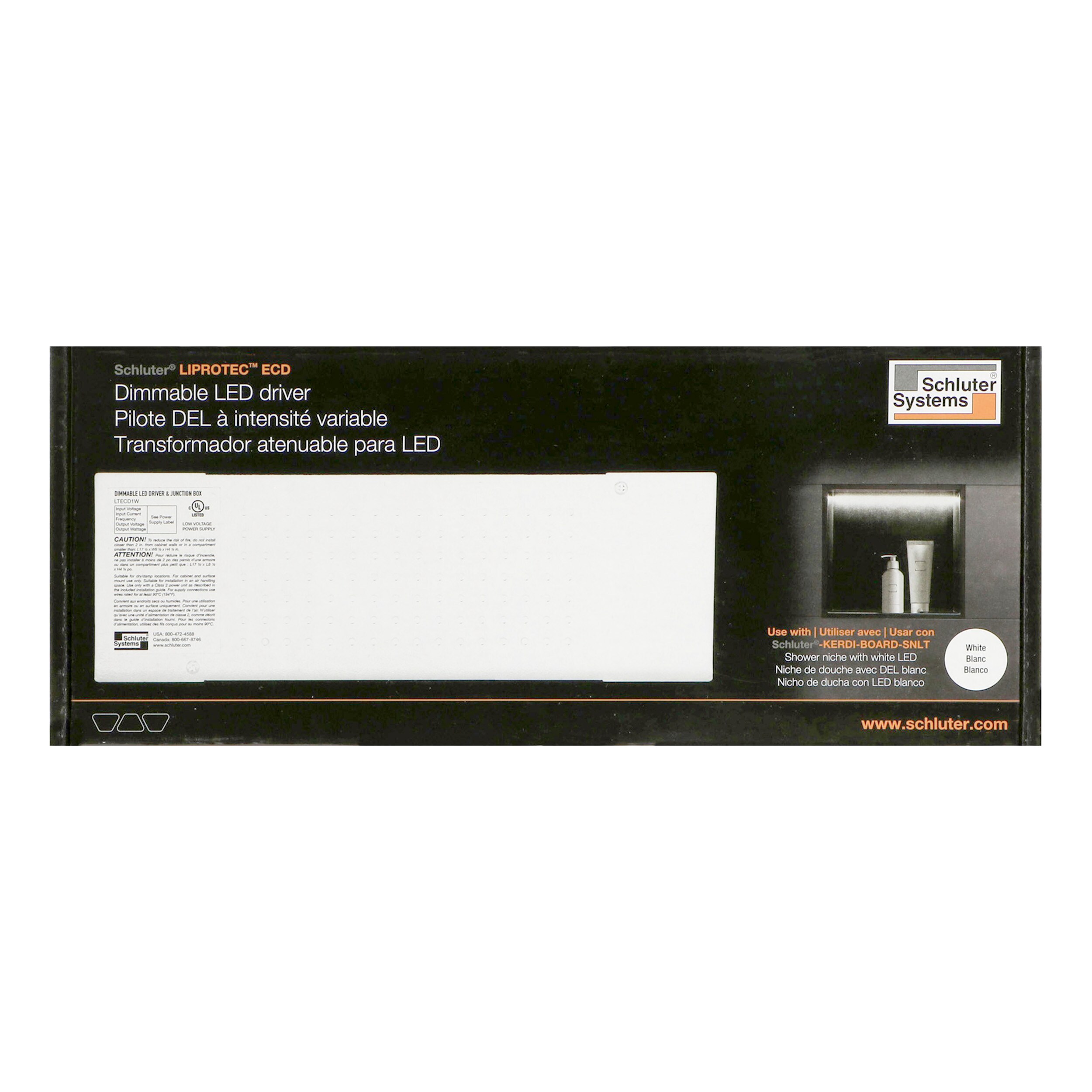 Schluter Systems LTECD1W Shower-Accessories - View #2