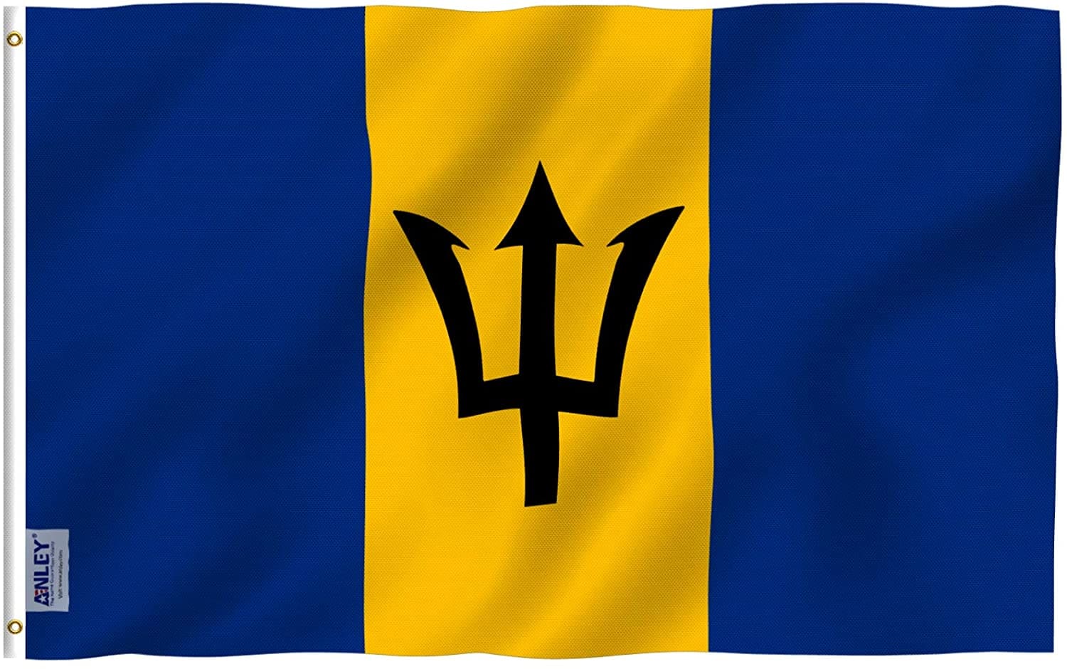 Anley Barbados Flag 5-ft W x 3-ft H International Flag in the ...