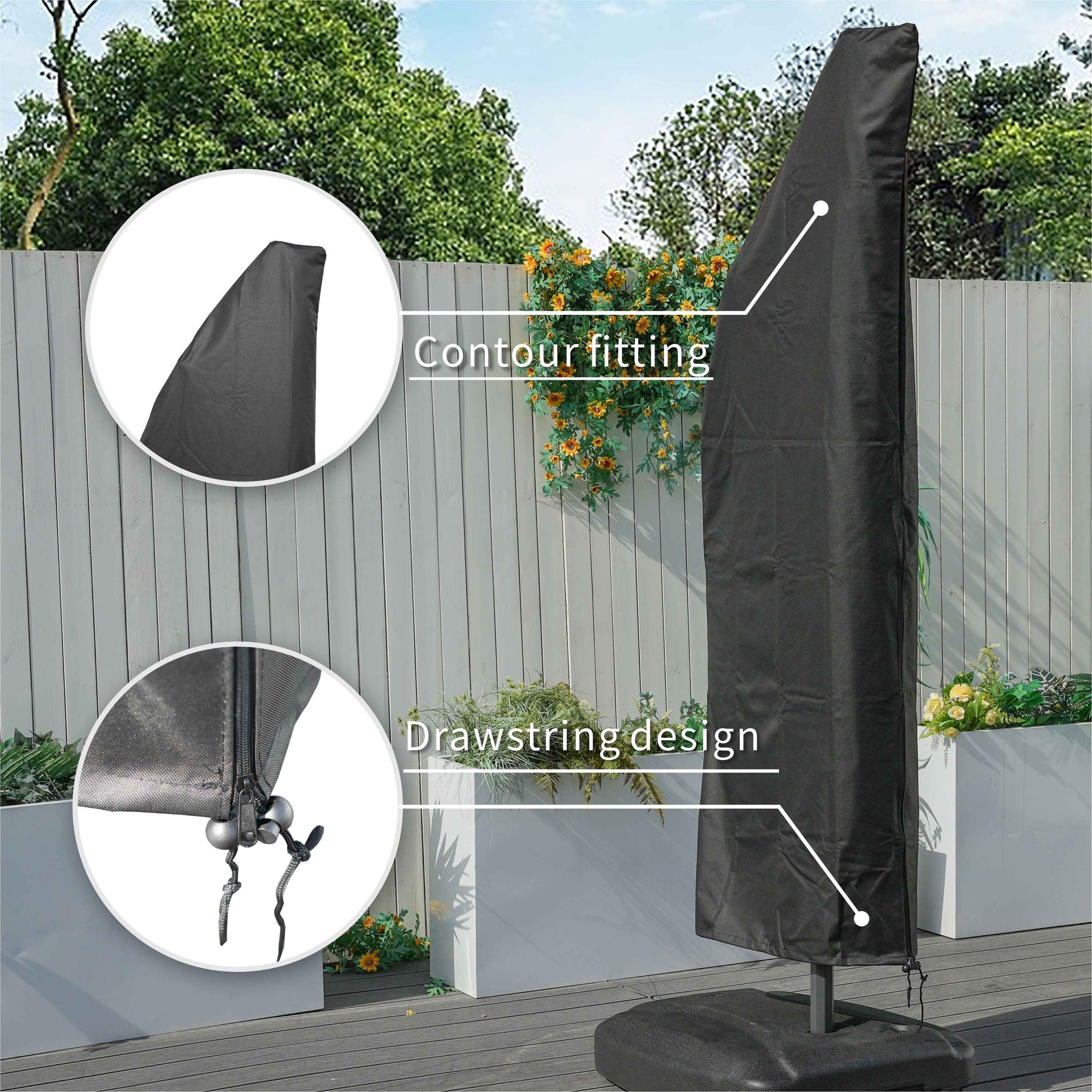 Moda Furnishings UC-007 Patio-Umbrella-Accessories - View #7