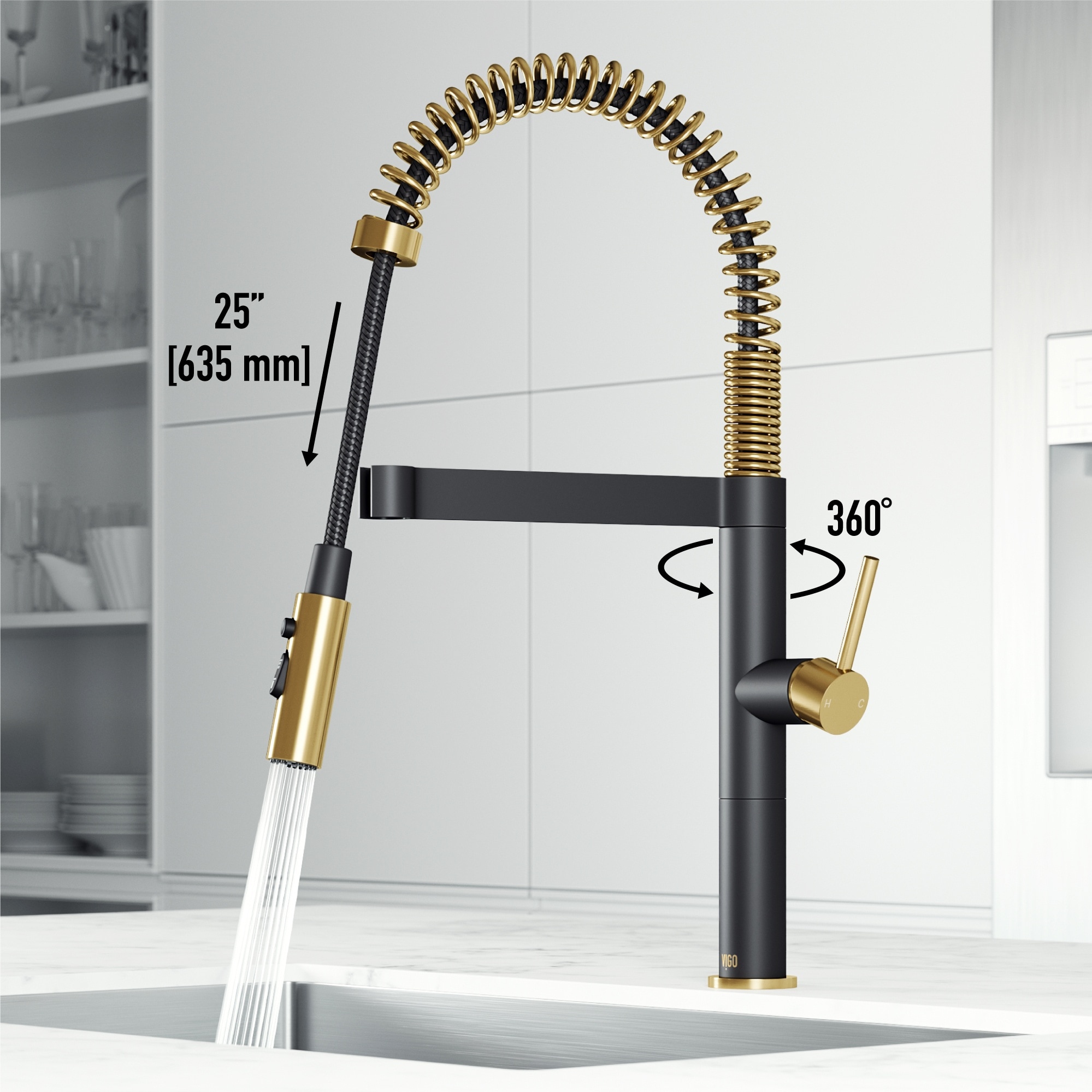 VIGO VG02052MGMB Kitchen-Faucets - View #4