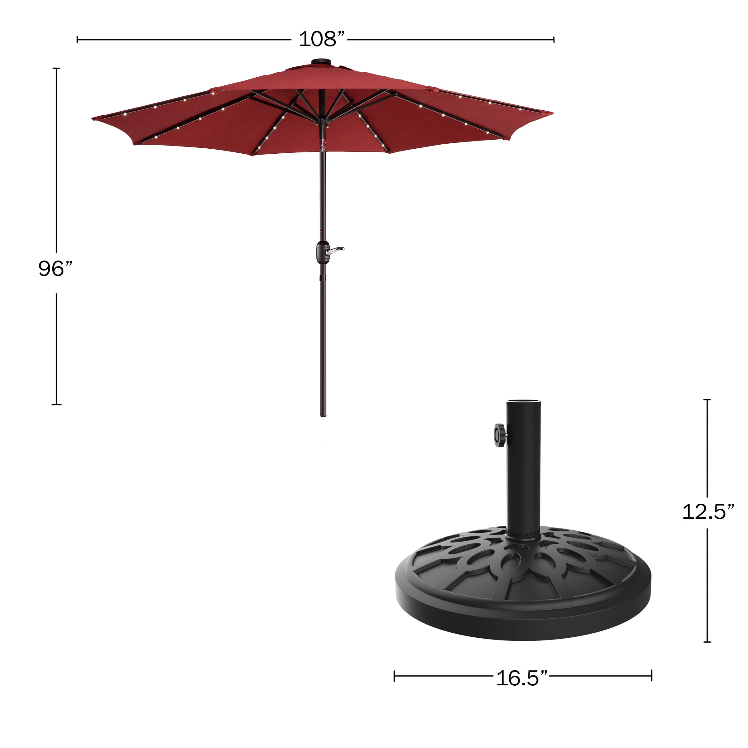 VILLACERA 83-OUT5423B Umbrellas-2 - View #2
