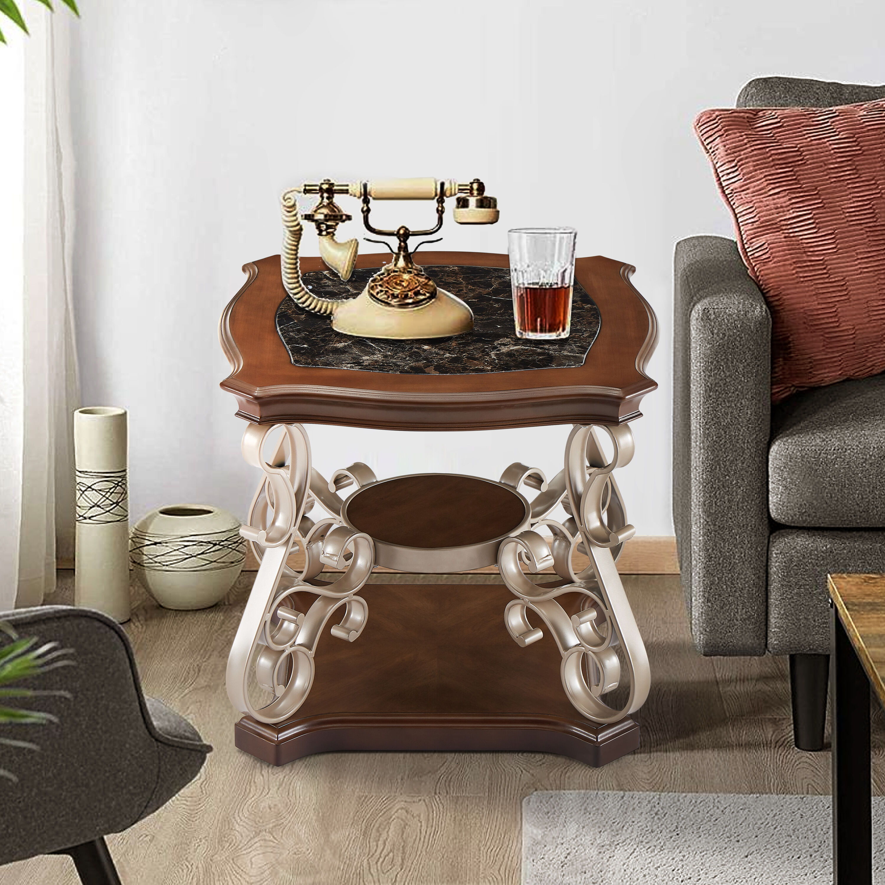 ZAKLOOP WU1134126873 MDF MDF Modern Coffee Table