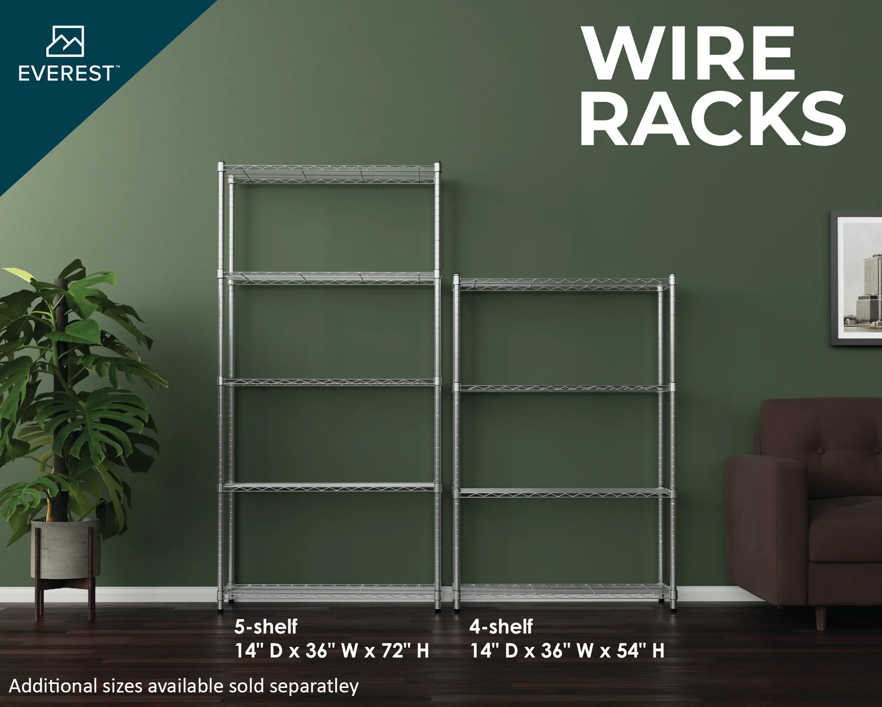 Everest ERS4DMCS Free-Standing-Shelving - View #7