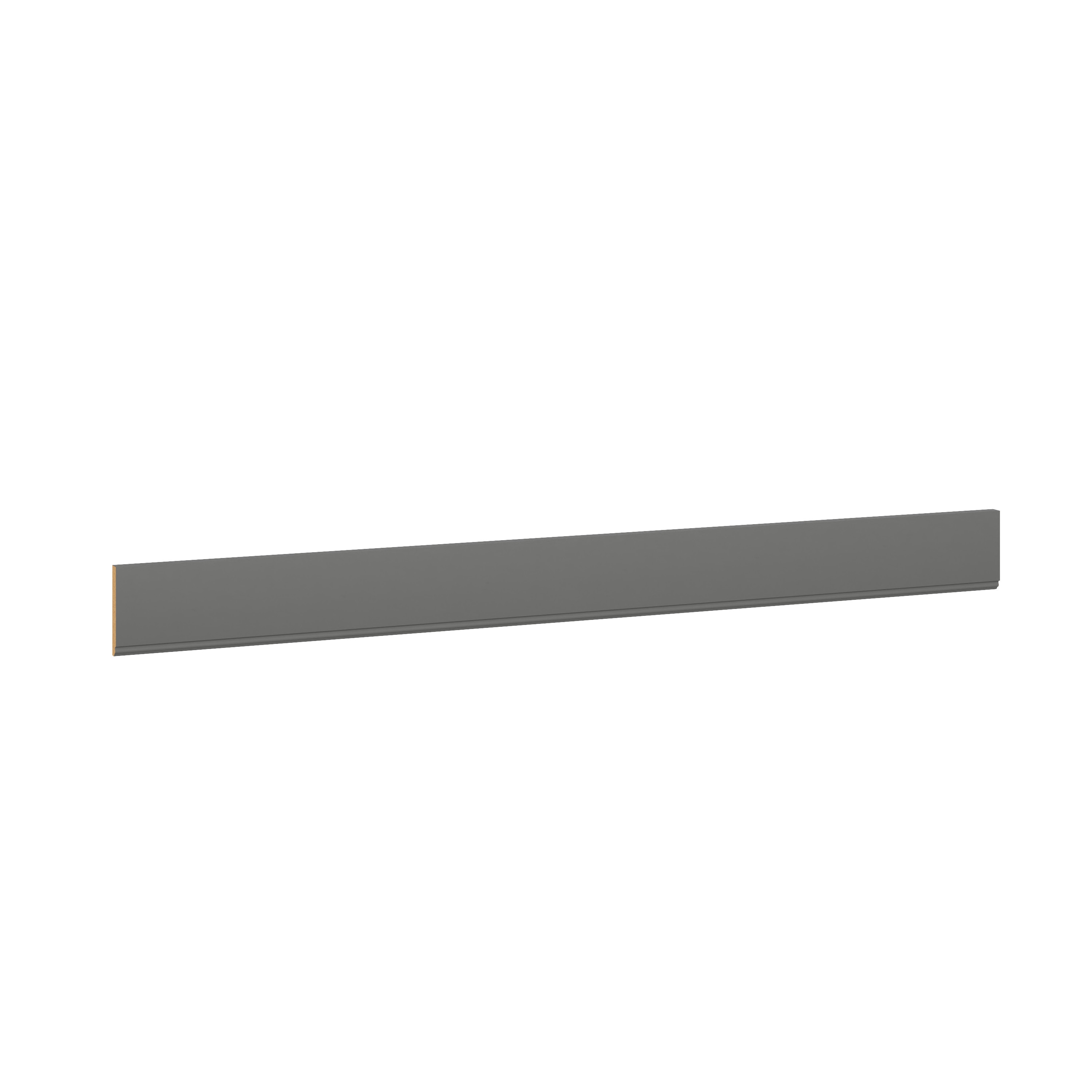 Diamond Express 313 VV48 Cabinet Valance 48-in W x 4.5-in H x 0.75-in D Moonstone Gray Painted
