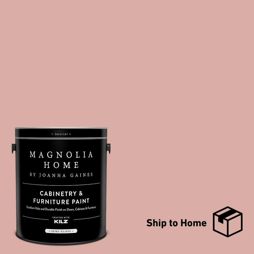 by Joanna Gaines Cabinetry and Furniture Paint Satin Cabbage Rose Cabinet and Furniture Paint Enamel (1-Gallon) | - Magnolia Home 15286601