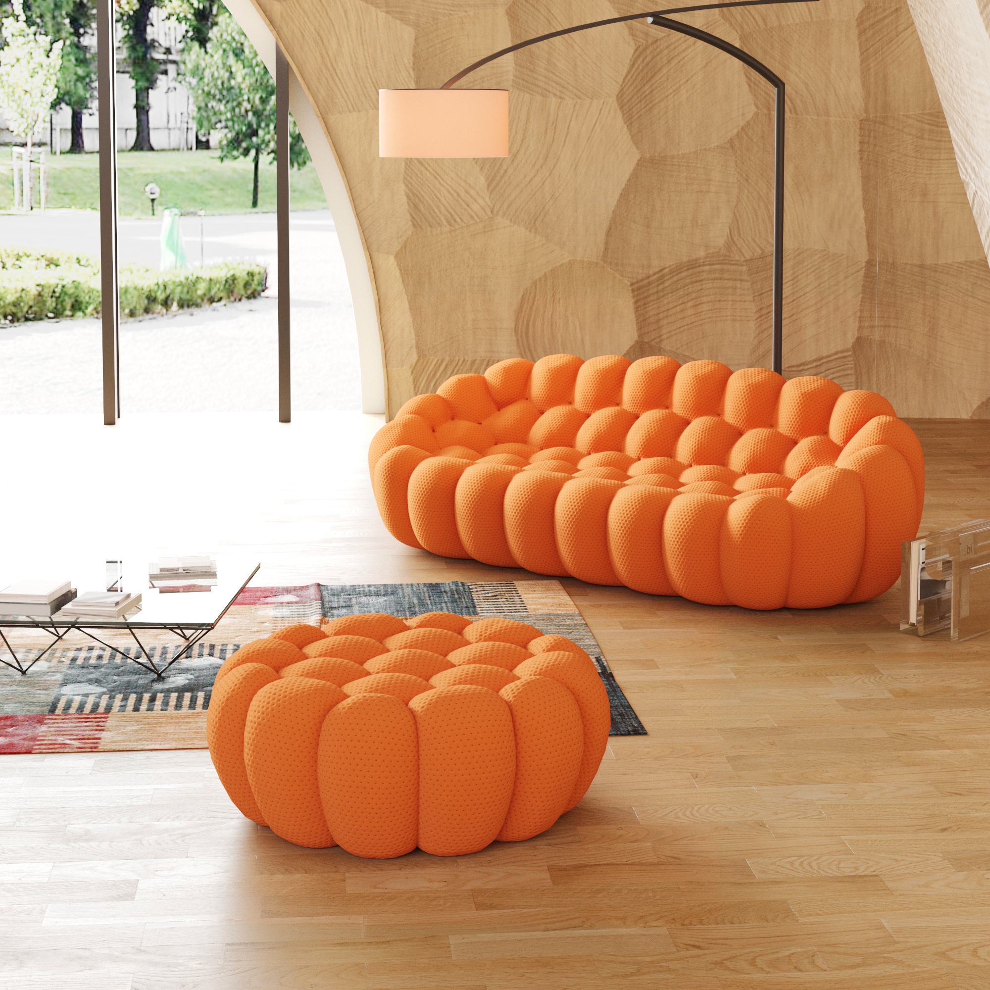 BuotiqHom DH-SF34-133OR Living-Room-Sets - View #3