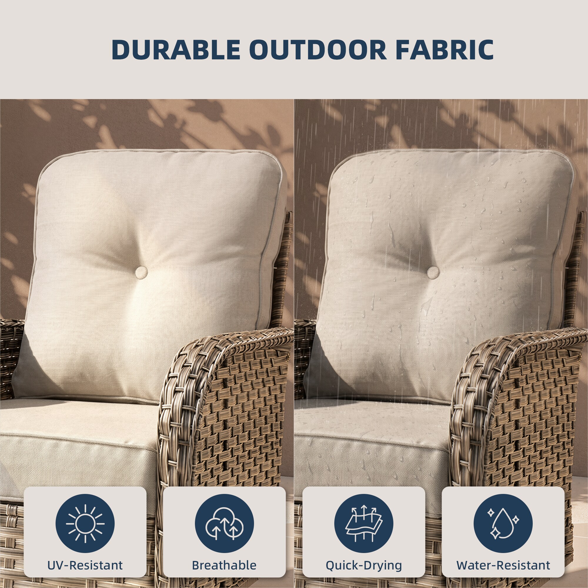 weaxty CFPDSCRRSYZVNC609 Patio-Sofas-Daybeds - View #6