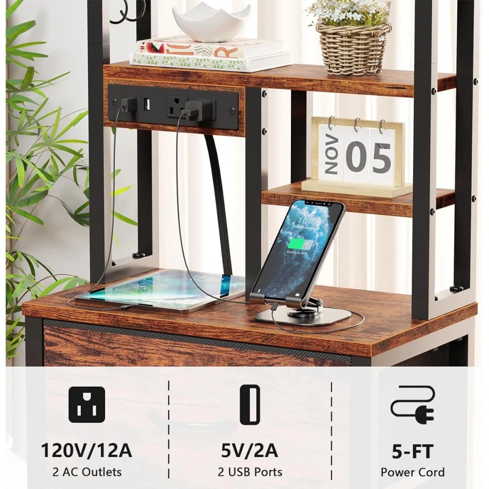 Furologee ET-109-CL-4D-1-RB nightstands - View #5