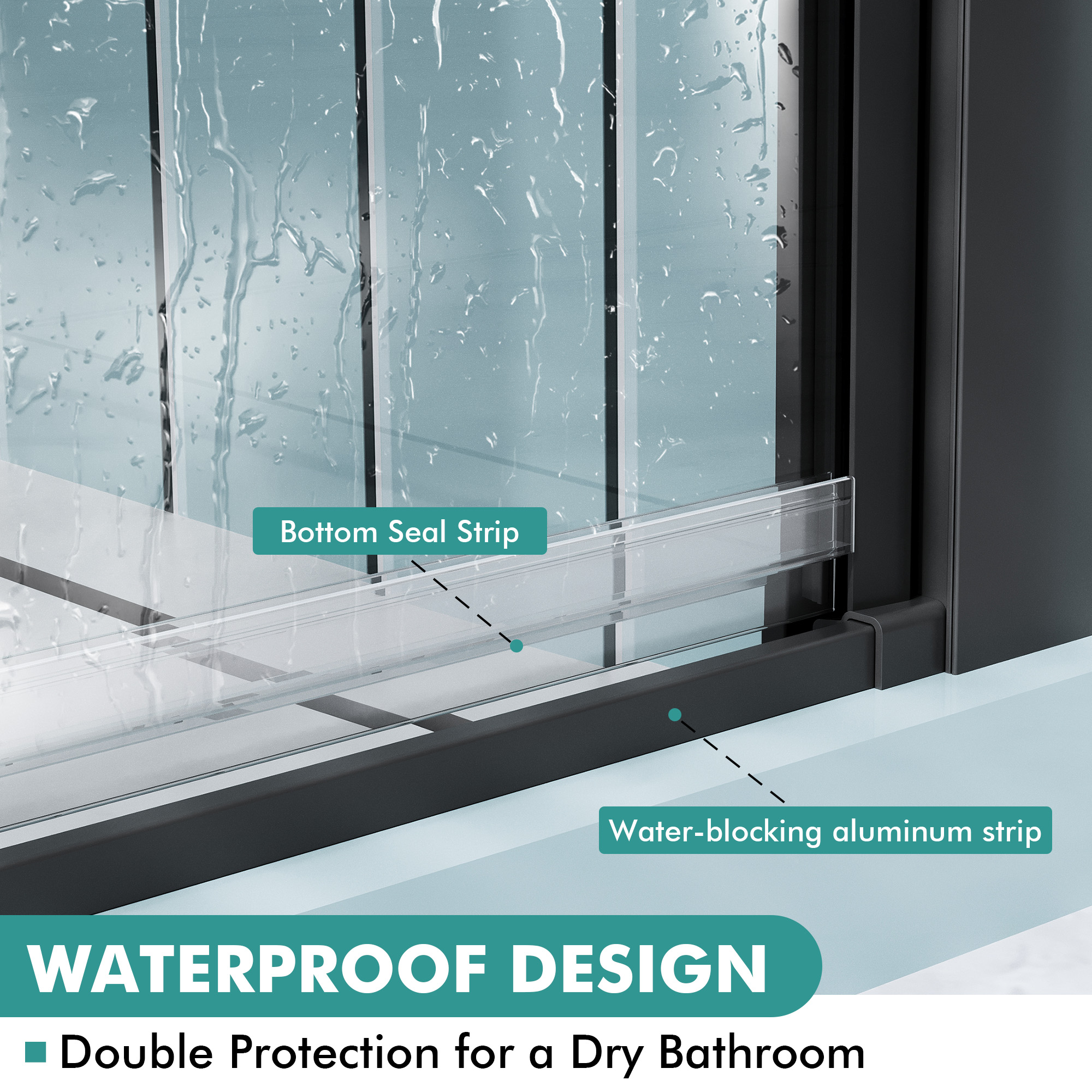 CALVON CL-SDP395451 Shower-Doors - View #9