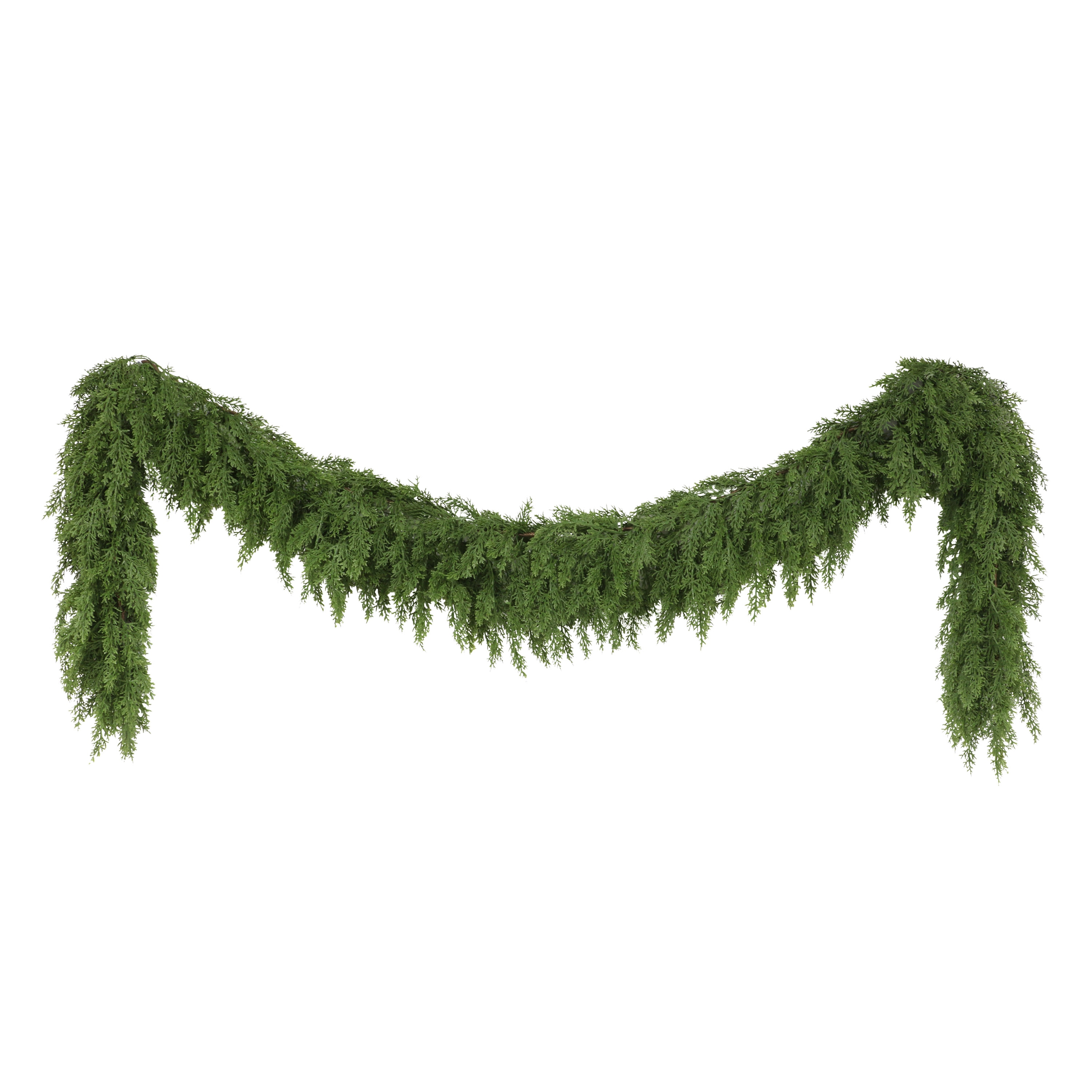 Puleo International 4518A-G9-10 Indoor/Outdoor 9-Feet Cedar Artificial Garland