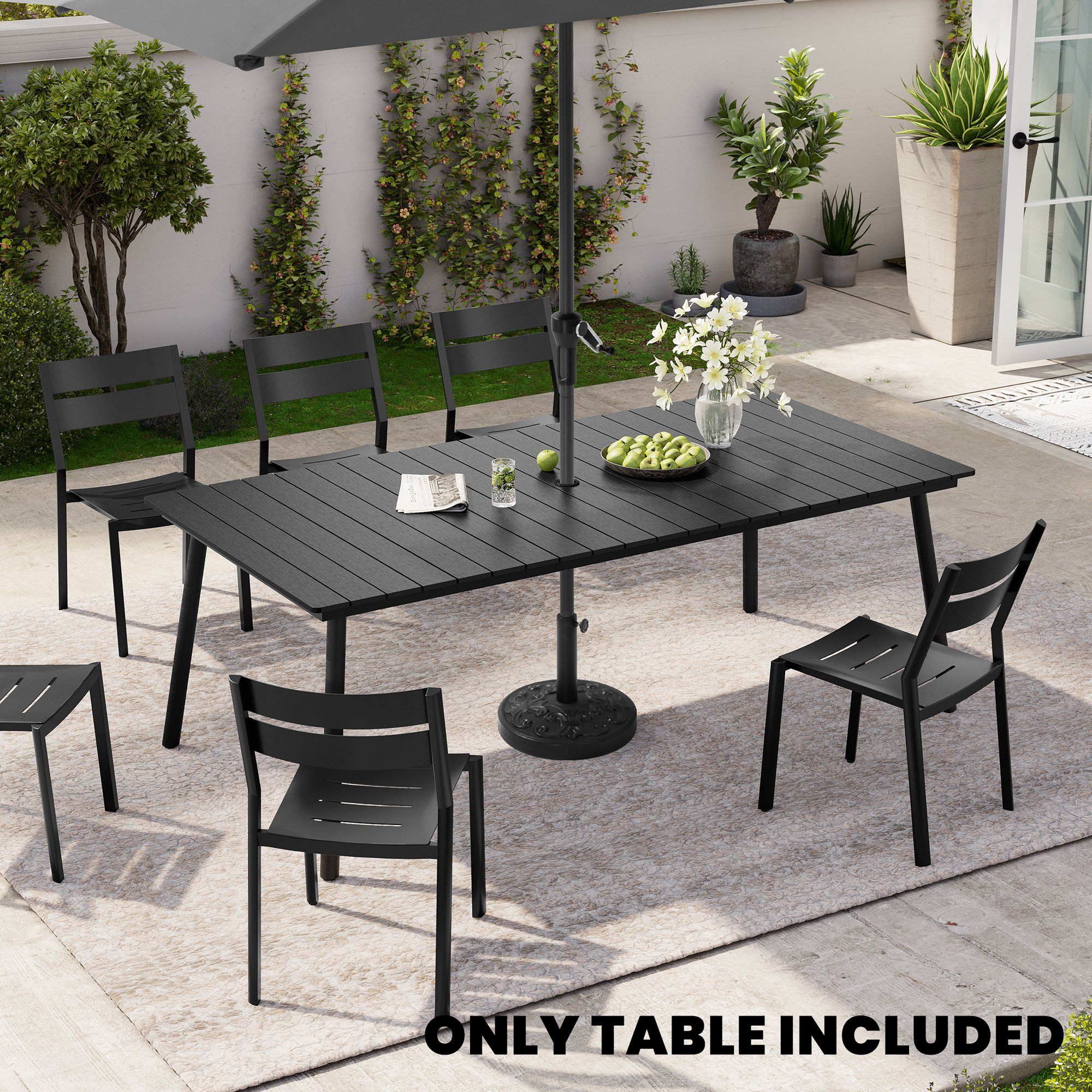 Crestlive Products CL-TB012BLK210 Patio-Tables - View #2