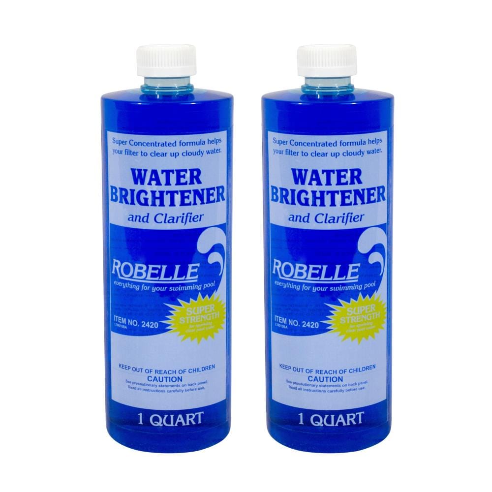 Robelle Water Brightener and Clarifier 128-oz. Pool Water Clarifier #2420-02