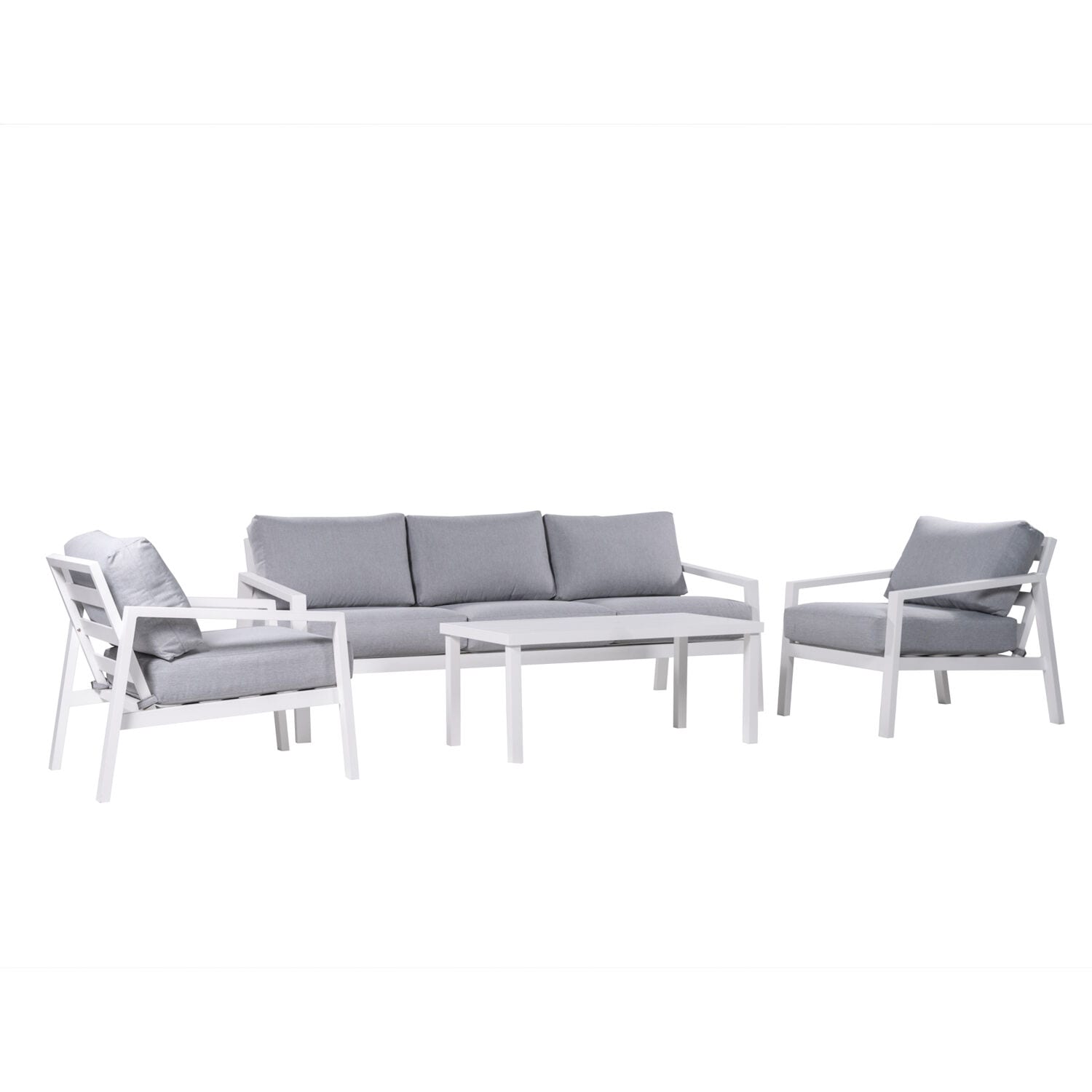 Mod Furniture GRYSN4PC-GRY Patio-Conversation-Sets - View #5