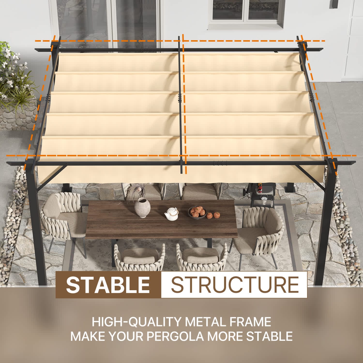 Sunmthink GBSM404R28 Pergolas-2 - View #3