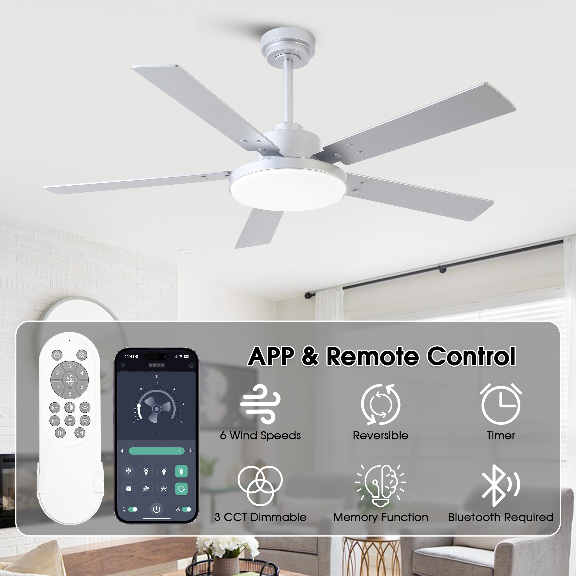 VACZON VZA01A117SY Ceiling-Fans - View #6