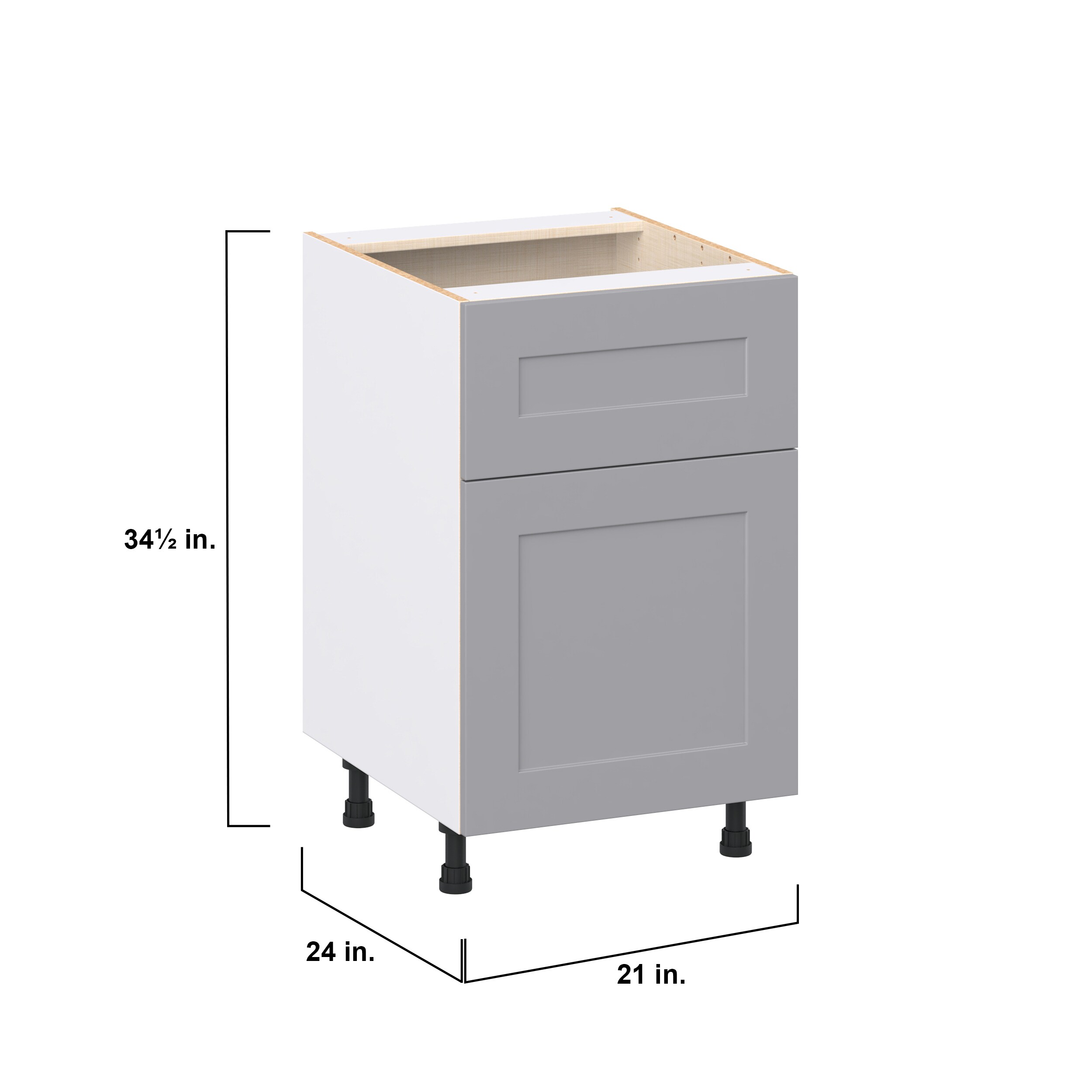 Hugo&Borg DSB21A(L/R)-BM Cabinets-Kitchen - View #2