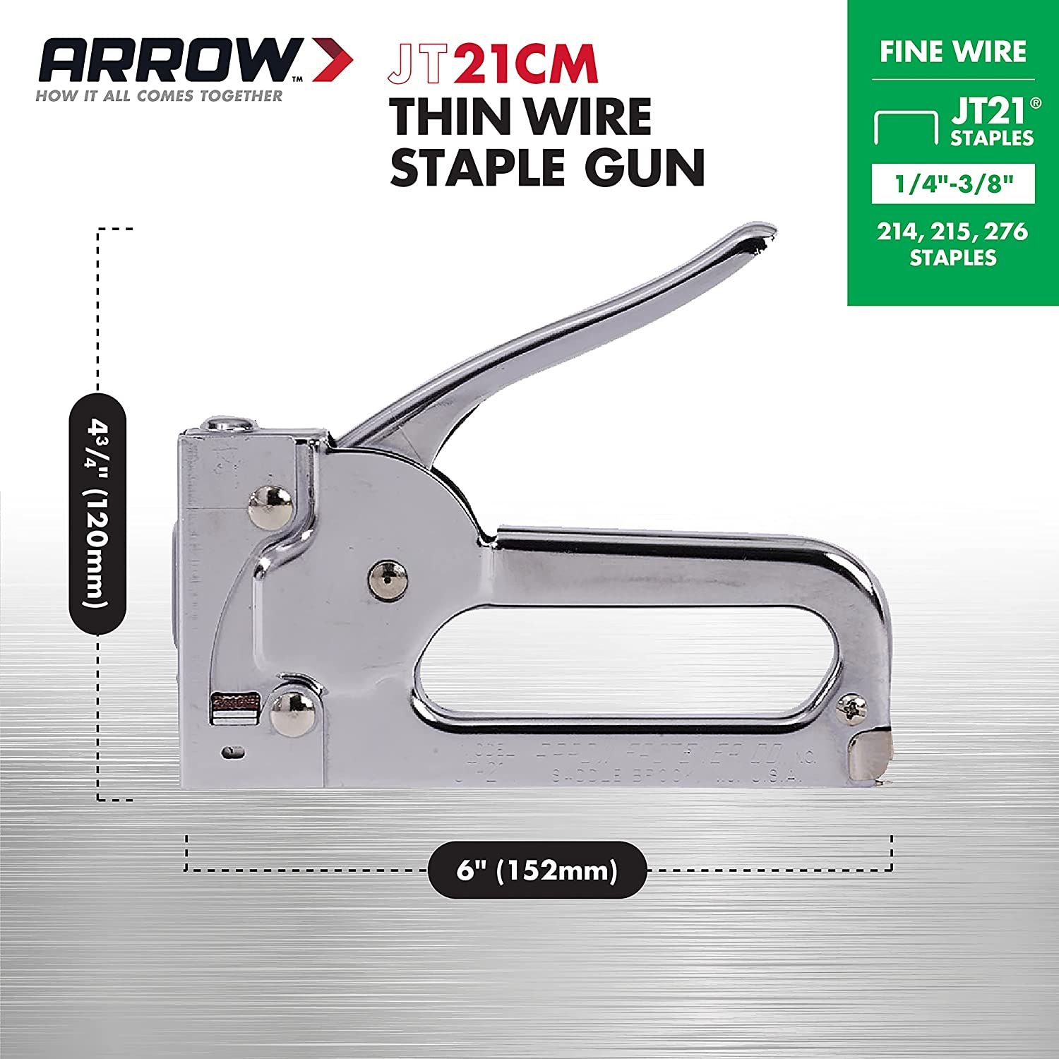 Arrow Fastener JT21CM Staple-Guns - View #3