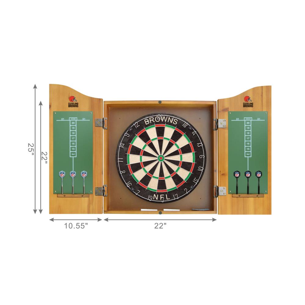 Cleveland Browns Dart Cabinet