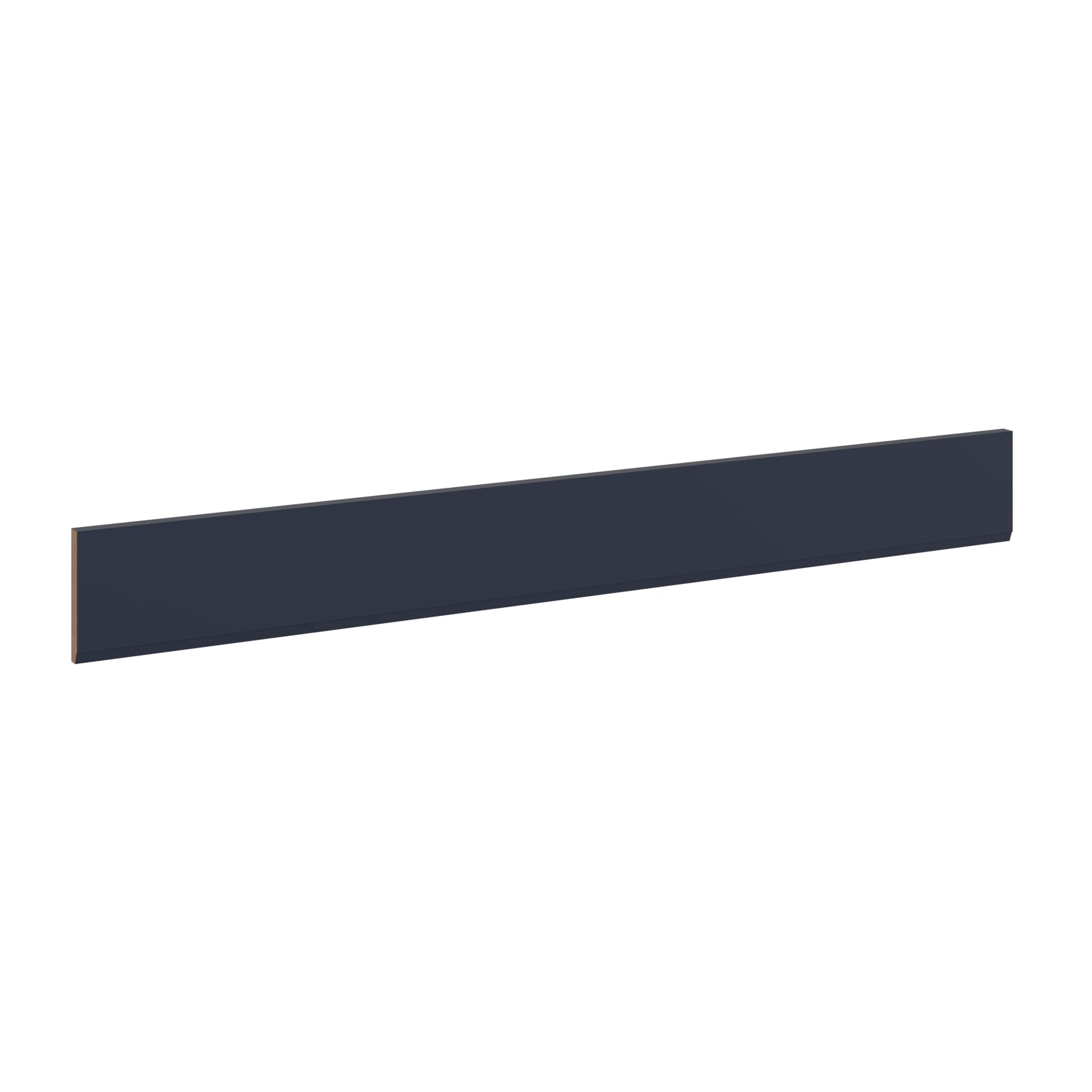 KraftMaid Momentum V48TG77 Deveron Cabinet Valance 48-in W x 5-in H x 0.75-in D Midnight Painted