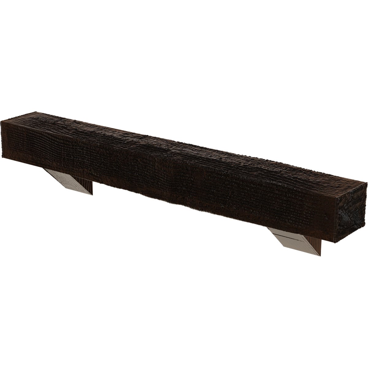 Ekena Millwork MANURS06X06X84BKZD Mantel-Shelves - View #3