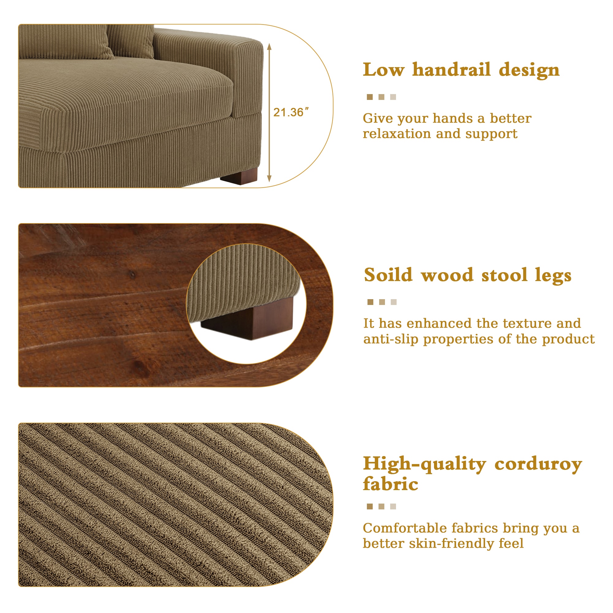 Dreamsidea CS7-CAM-CL-CR Sofas-Loveseats - View #12