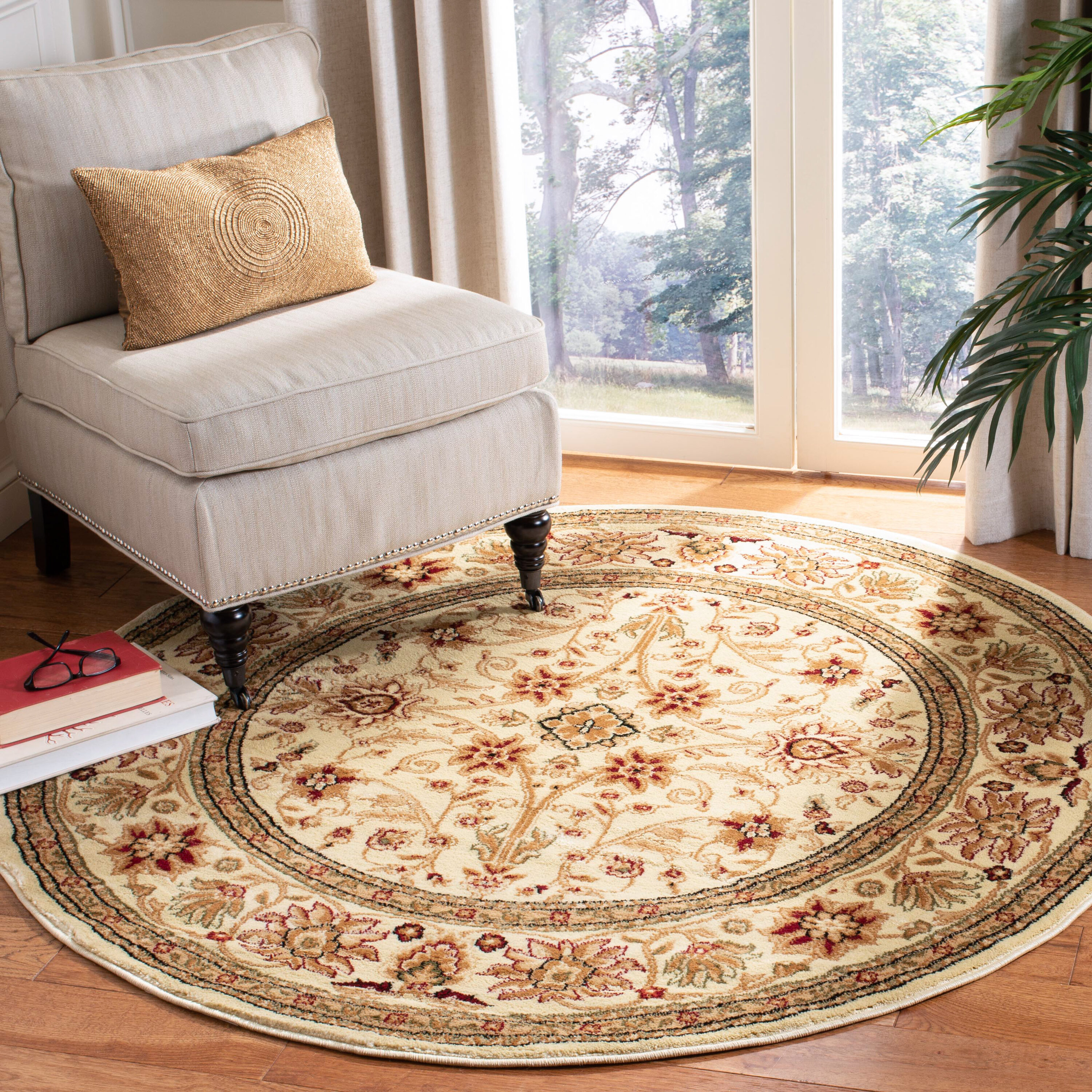 Safavieh - Lyndhurst 212L Ivory Ivory 6 x 6 Area rug