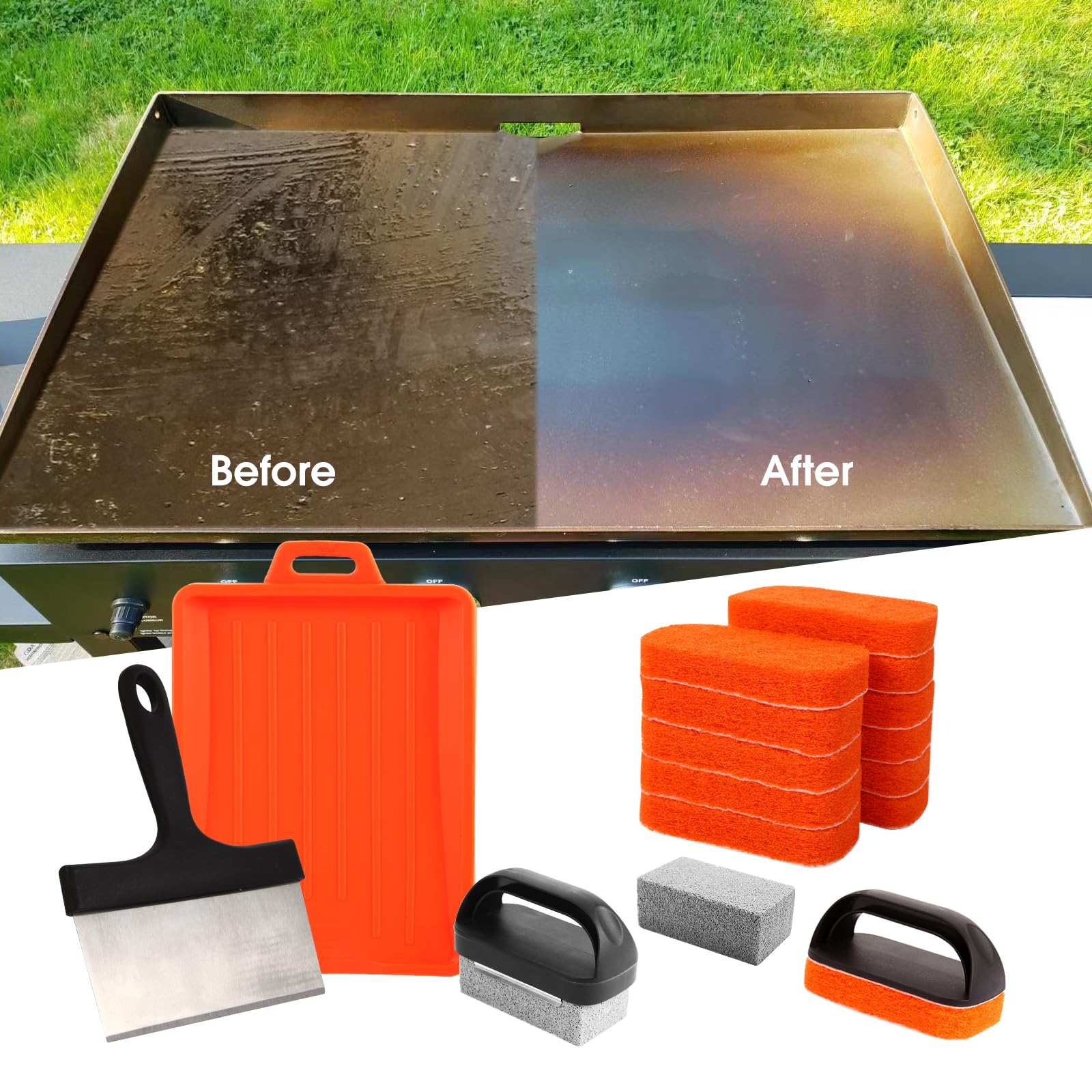 Angel Sar L2MJA409GB09 Grill-Brushes-Cleaning-Blocks - View #2