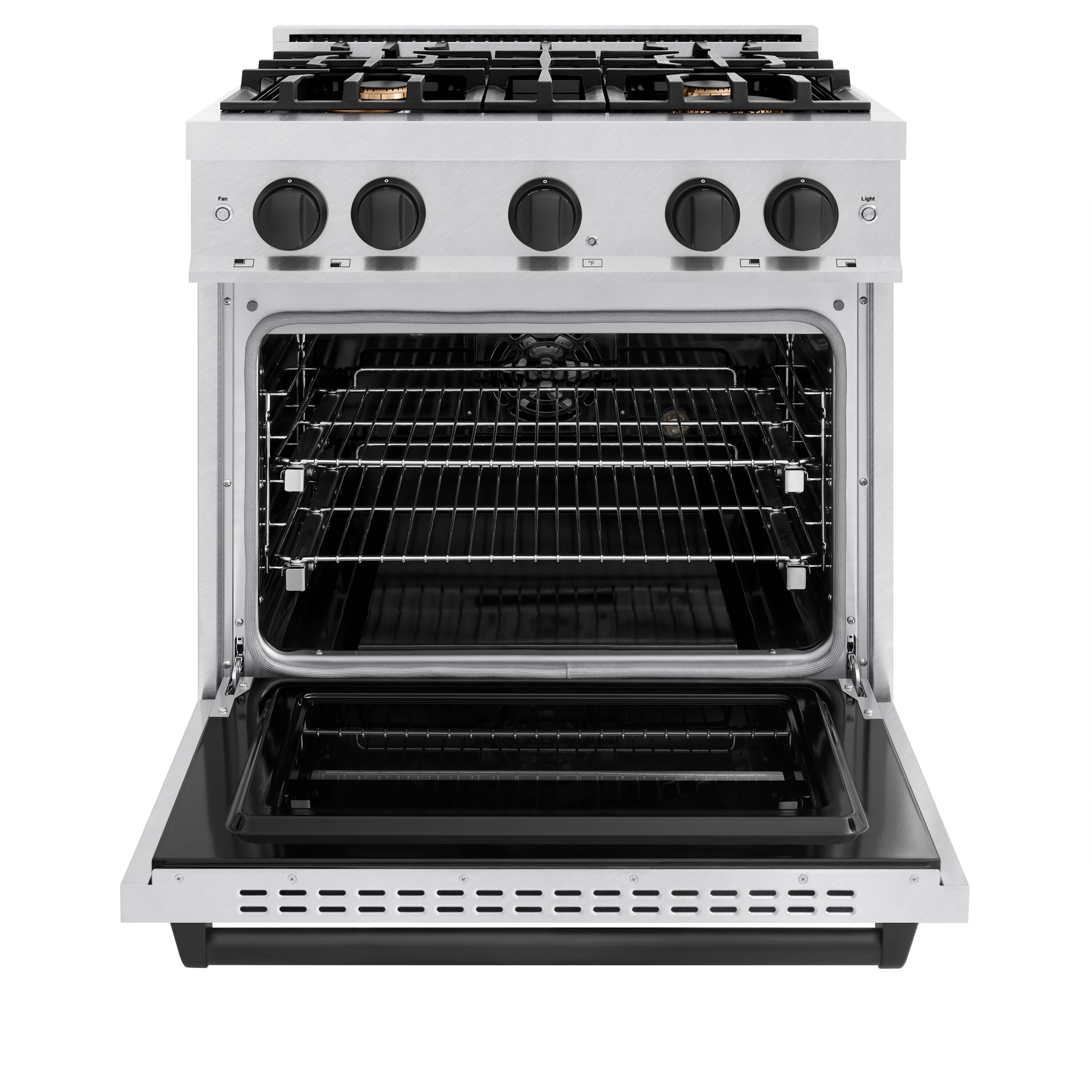 ZLINE KITCHEN & BATH CDRSZ-WM-48-MB Double-Dual-Fuel-Ranges - View #5