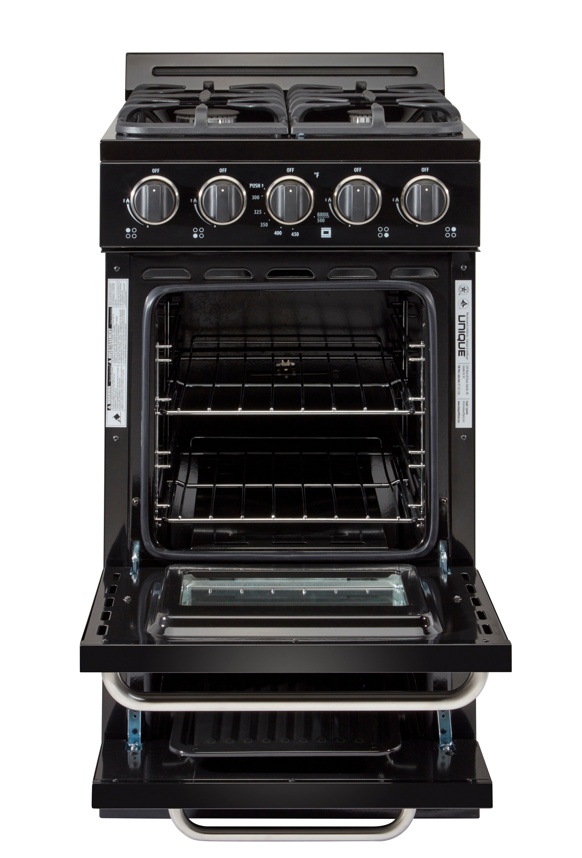 Dual Fuel Range, 48, 4 Burners, 4 Induction Zones, Self-cleaning, LPG