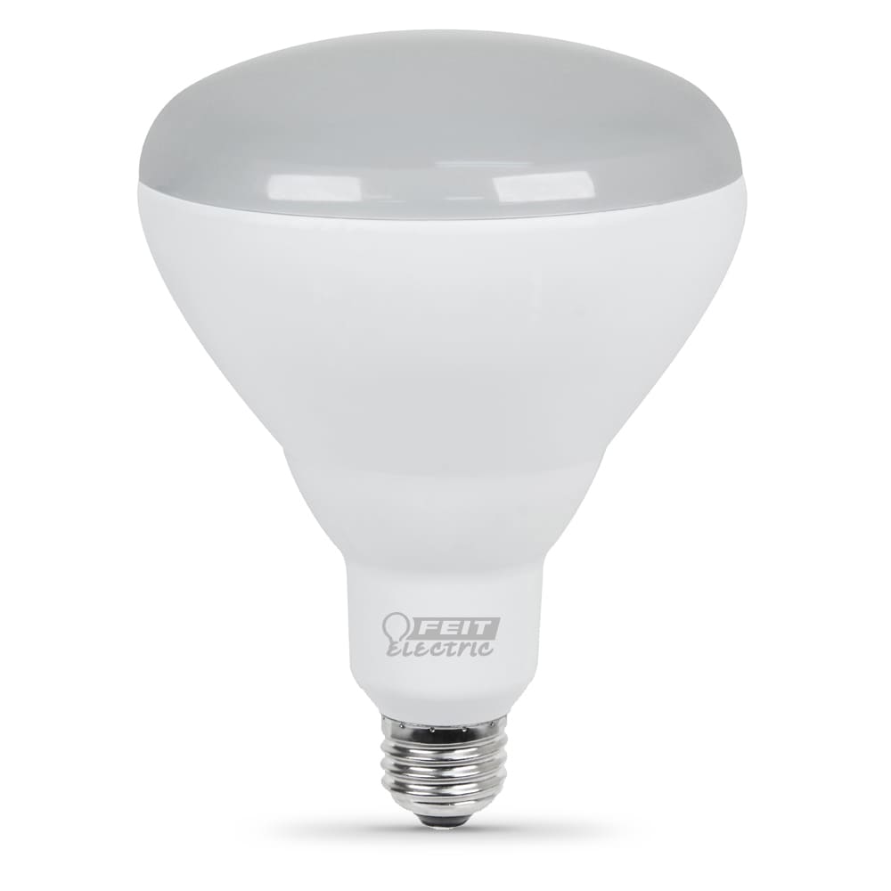 Feit Electric White BR40 E26 LED Floodlight Bulb 2-Pack