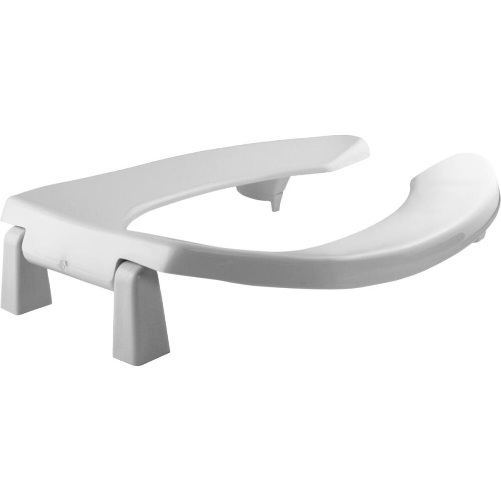 church-medical-assistance-plastic-white-elongated-toilet-seat-in-the