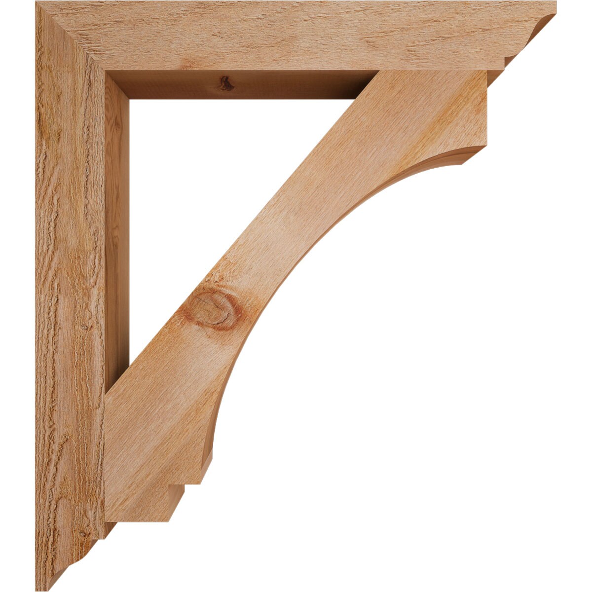 Ekena Millwork BKT04X30X34IMP01RWR Exterior-Brackets-Braces - View #3