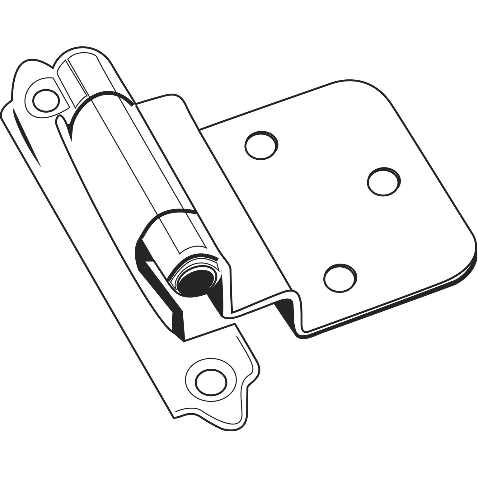 Richelieu BP138130S Cabinet-Hinges - View #5