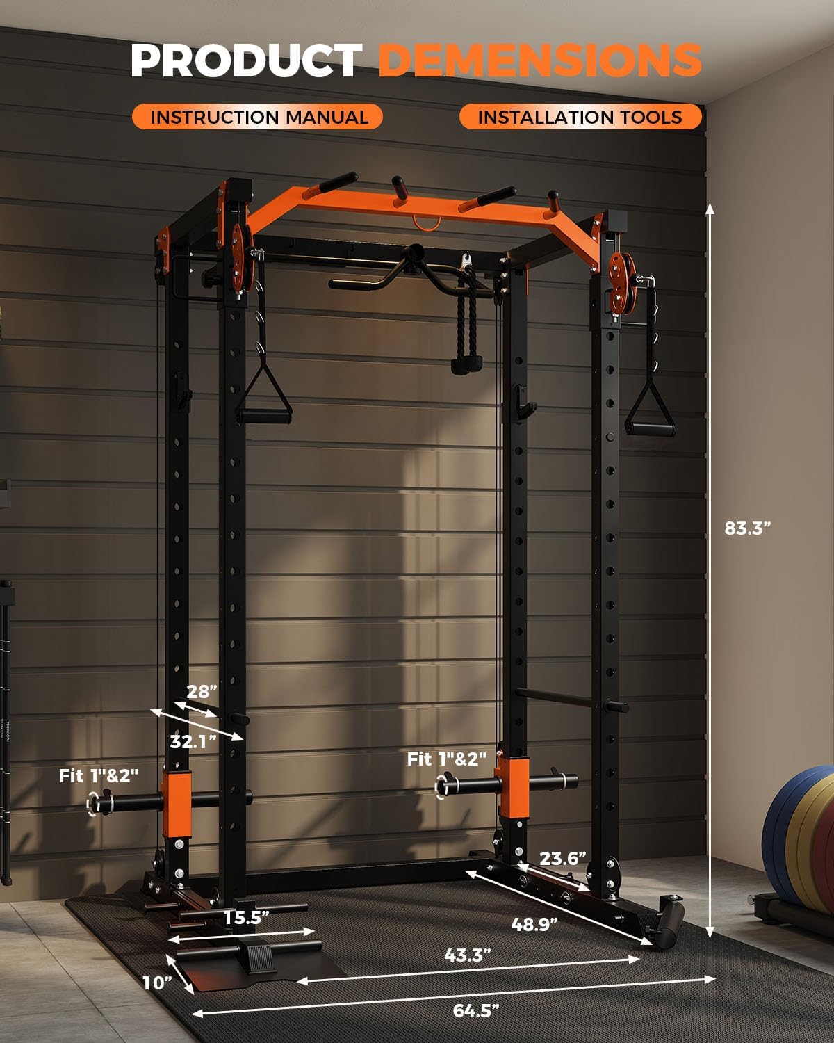 GAOMON CES-VZD4CD-FG0ITG Lat-Pull-Down-Machines - View #2