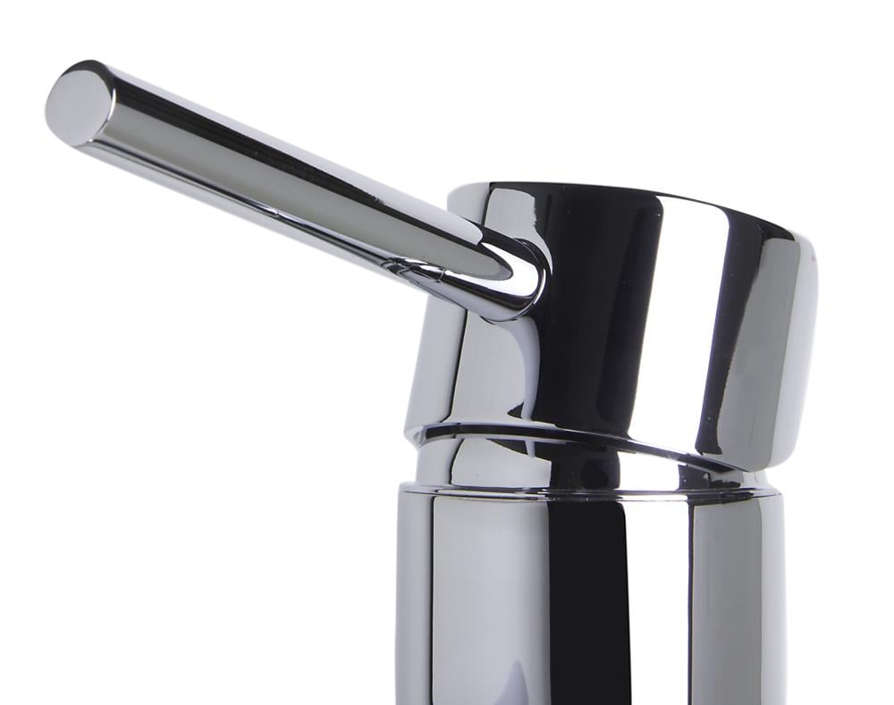 Tall Polished Chrome Single Lever Vessel Sink Faucet